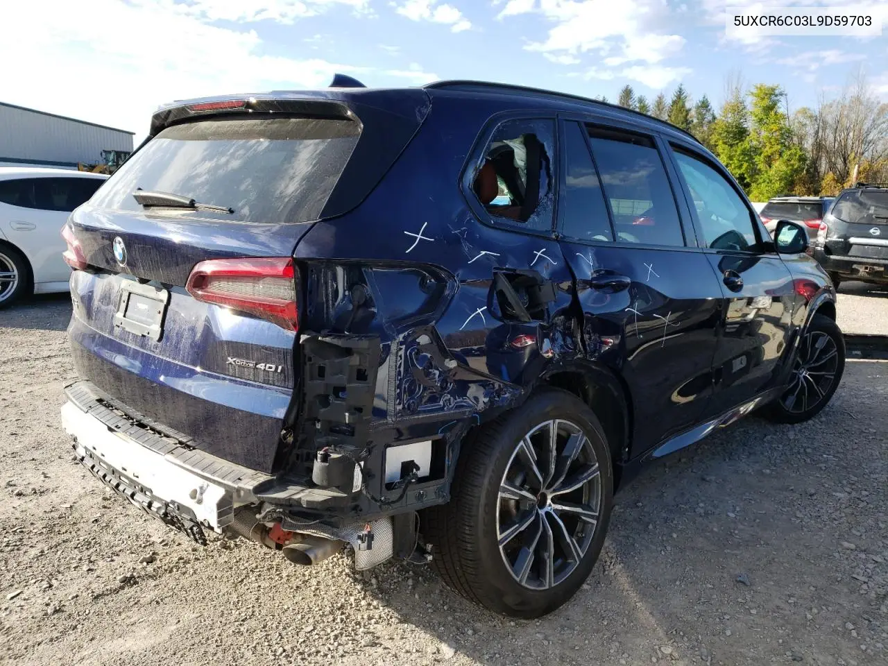 Auction sale of the 2020 BMW X5 , vin: 5UXCR6C03L9D59703, lot number: 73340983