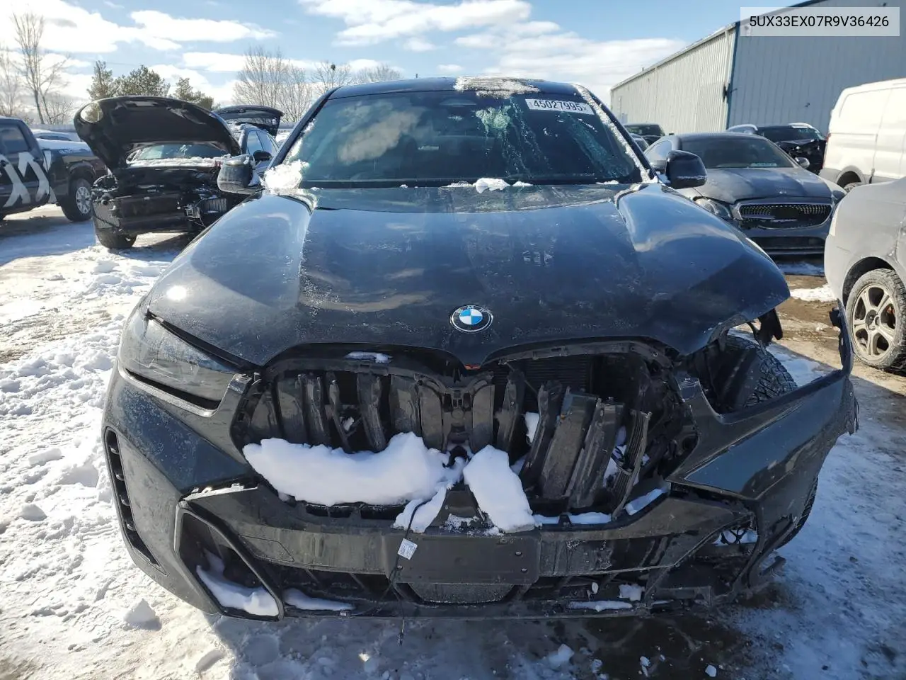 Auction sale of the 2024 BMW X6 , vin: 5UX33EX07R9V36426, lot number: 45027995
