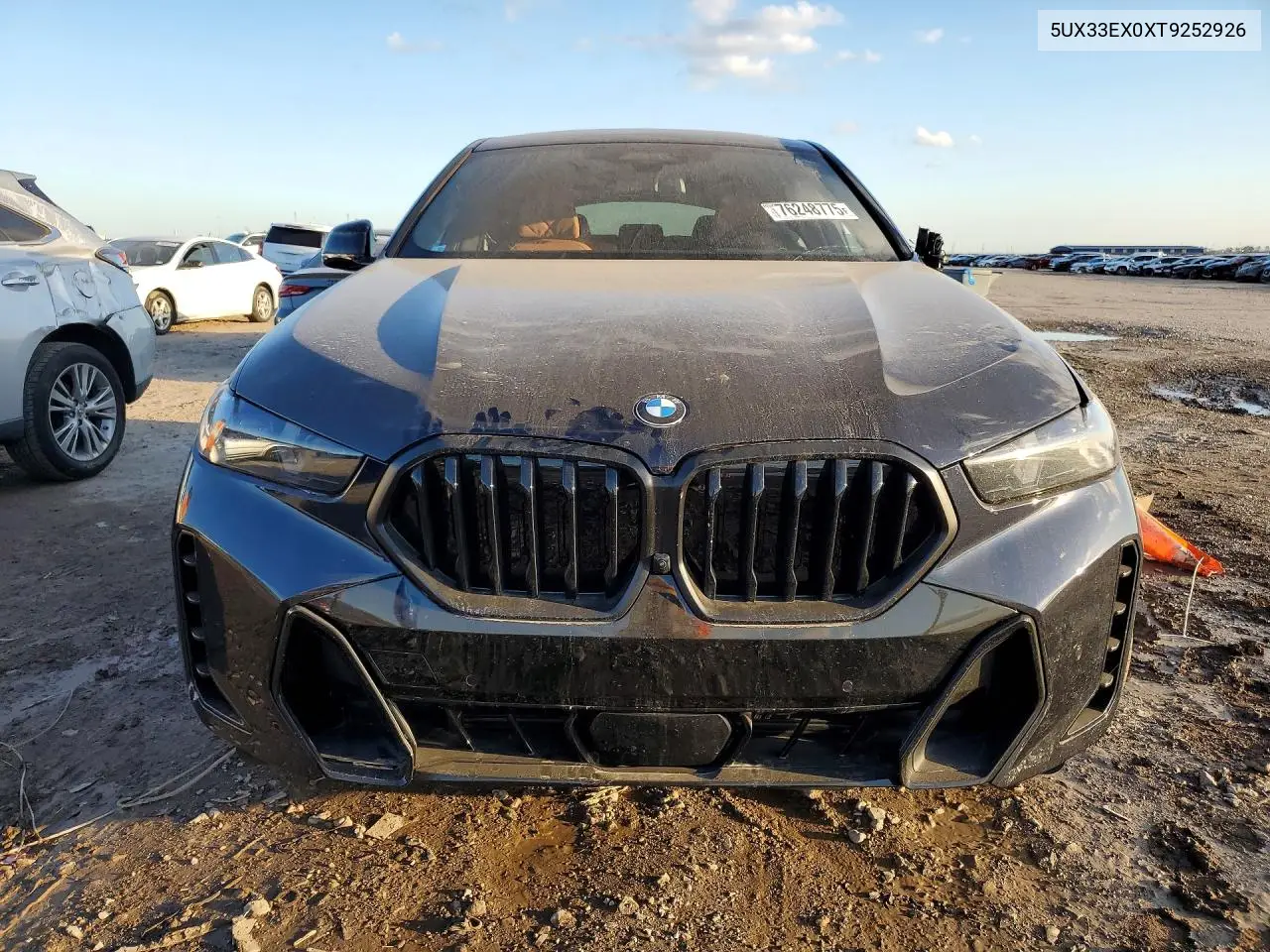 Auction sale of the 2026 BMW X6 , vin: 5UX33EX0XT9252926, lot number: 76248775