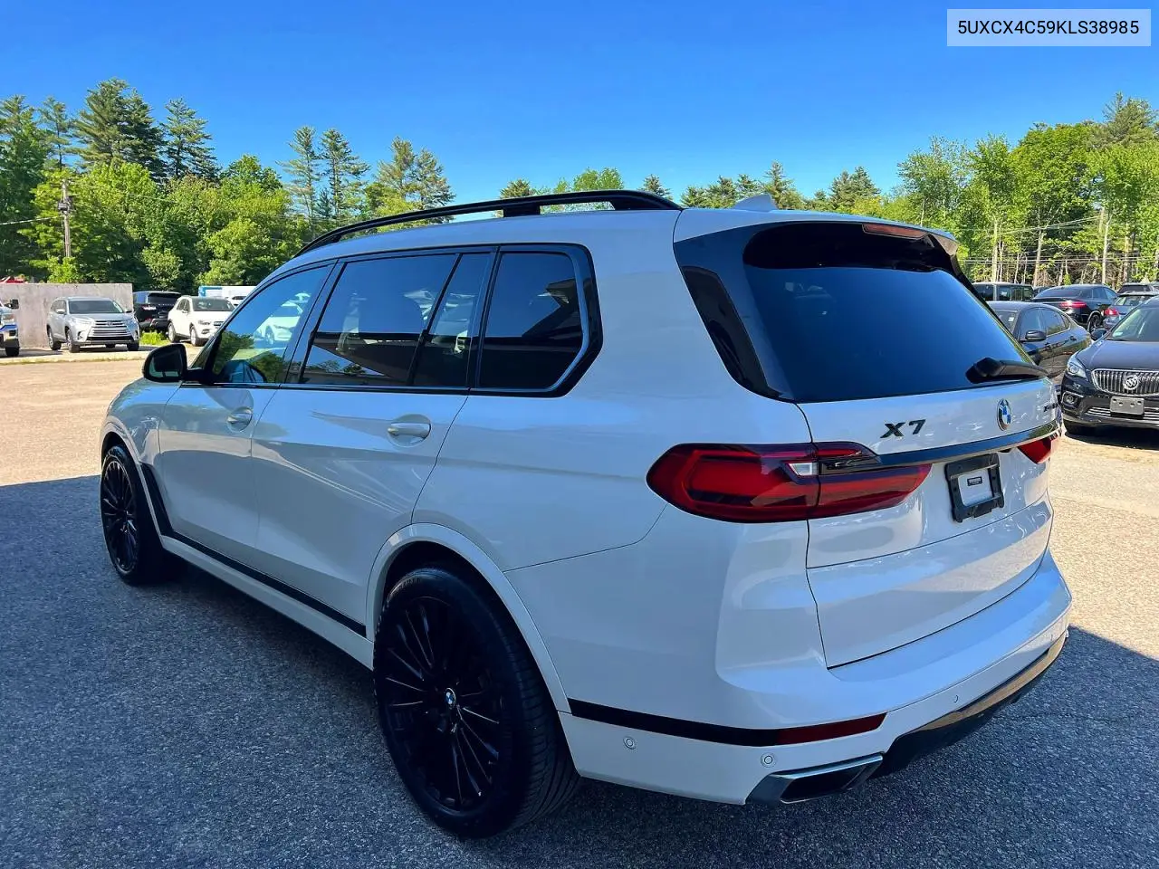 Auction sale of the 2019 BMW X7 , vin: 5UXCX4C59KLS38985, lot number: 57222216