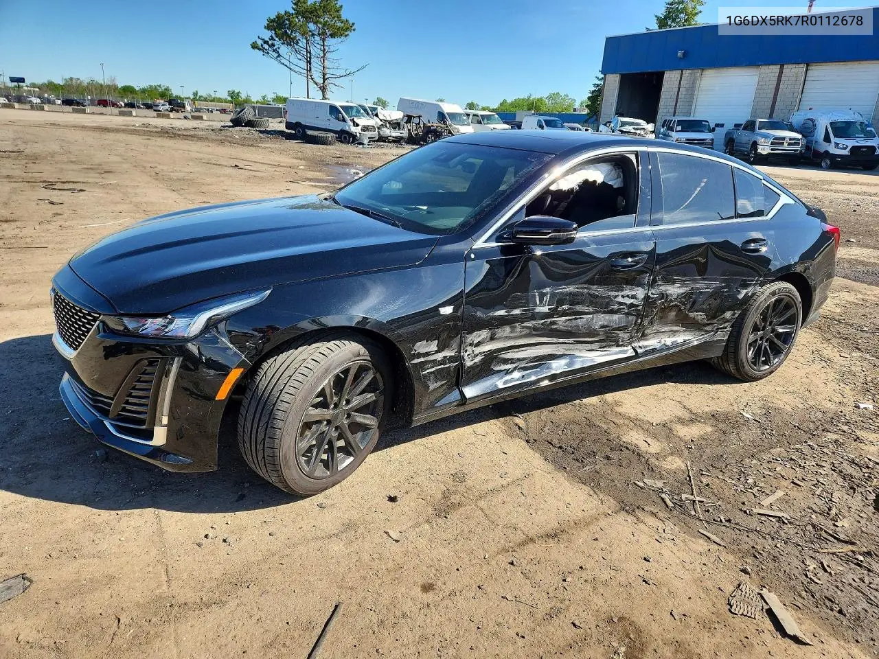 Auction sale of the 2024 Cadillac CT5 , vin: 1G6DX5RK7R0112678, lot number: 54250526