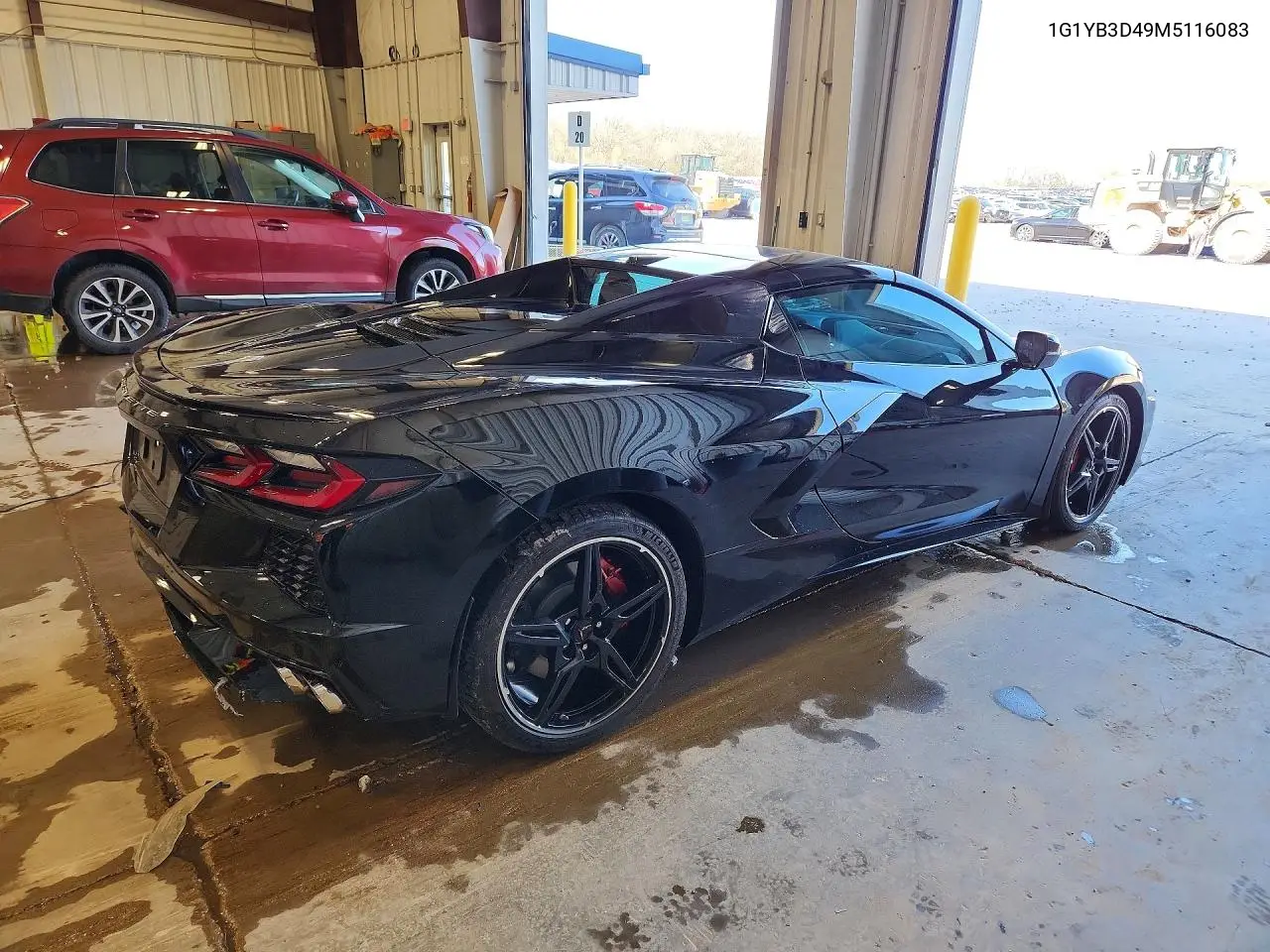 Auction sale of the 2021 Chevrolet Corvette , vin: 1G1YB3D49M5116083, lot number: 50814236