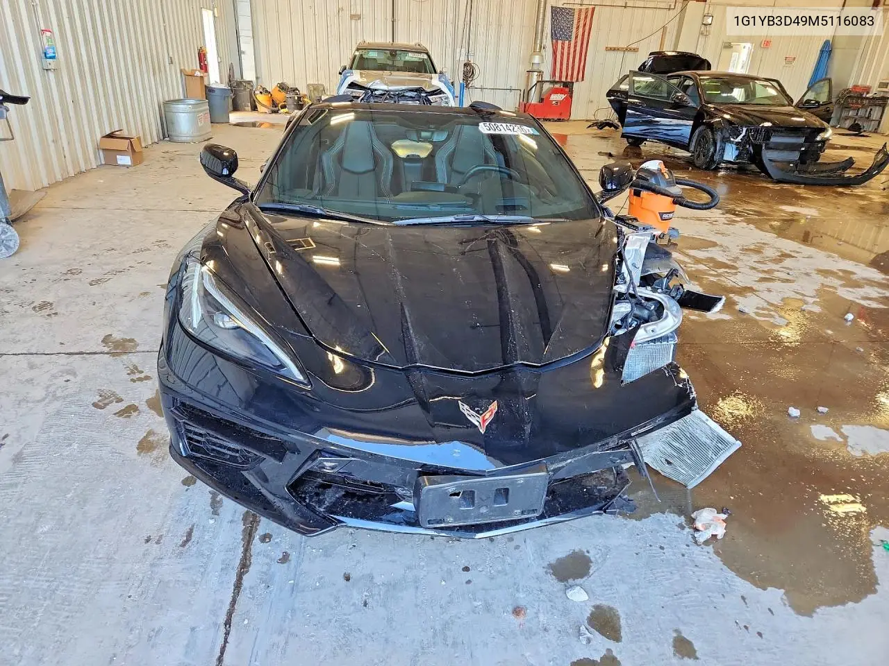Auction sale of the 2021 Chevrolet Corvette , vin: 1G1YB3D49M5116083, lot number: 50814236