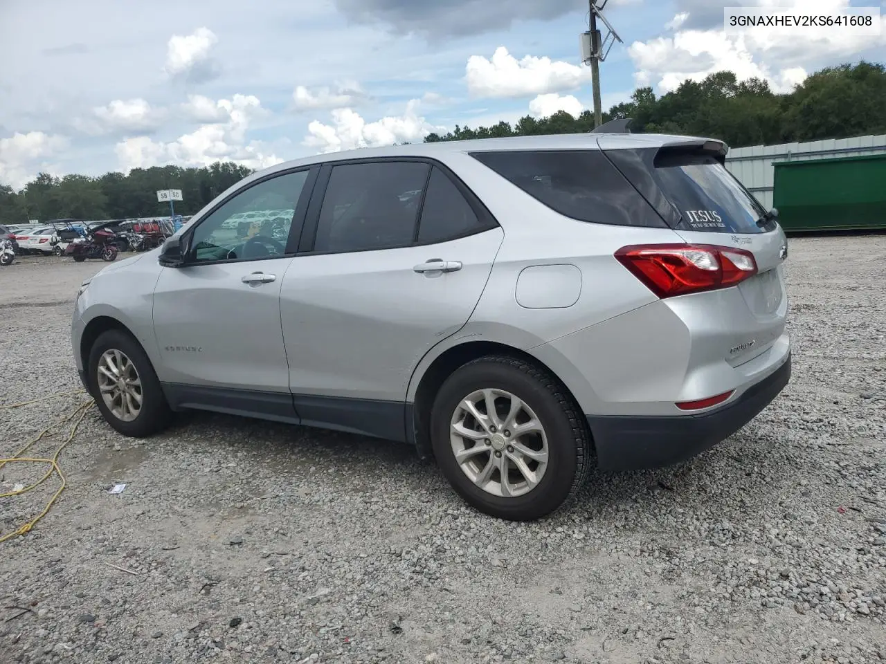 Auction sale of the 2019 Chevrolet Equinox , vin: 3GNAXHEV2KS641608, lot number: 68472345