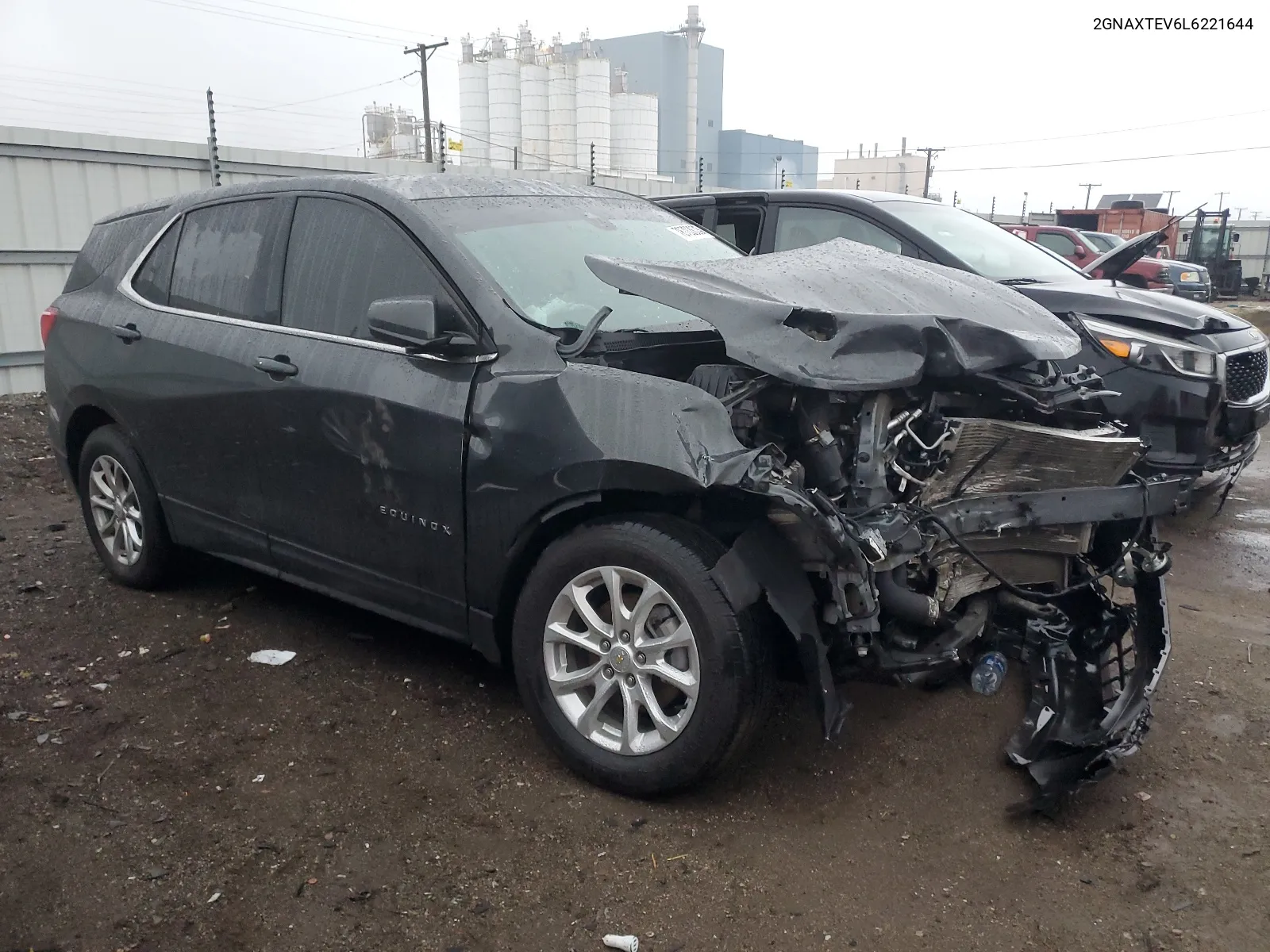 Auction sale of the 2020 Chevrolet Equinox , vin: 2GNAXTEV6L6221644, lot number: 78702833