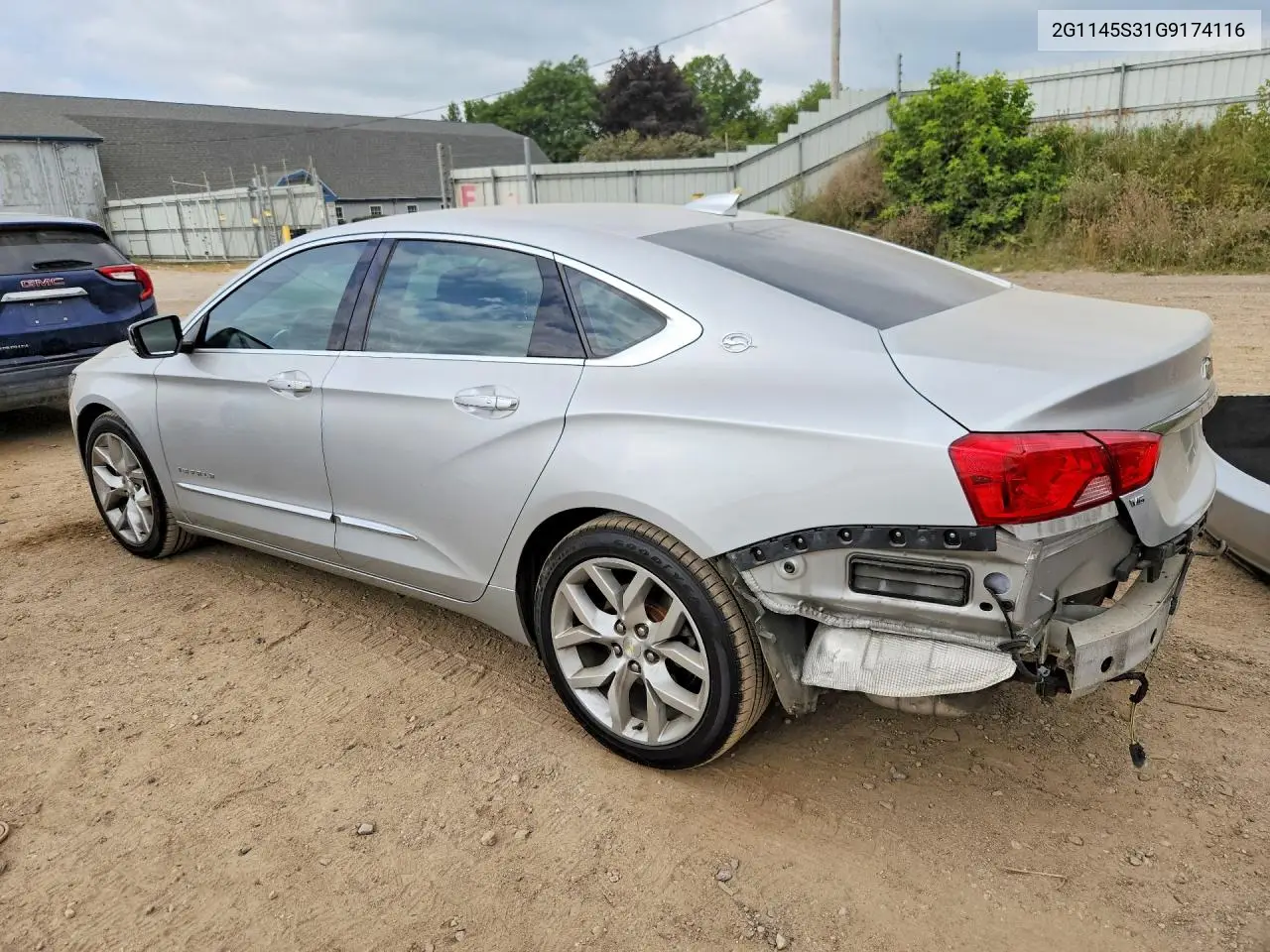Auction sale of the 2016 Chevrolet Impala , vin: 2G1145S31G9174116, lot number: 61550936