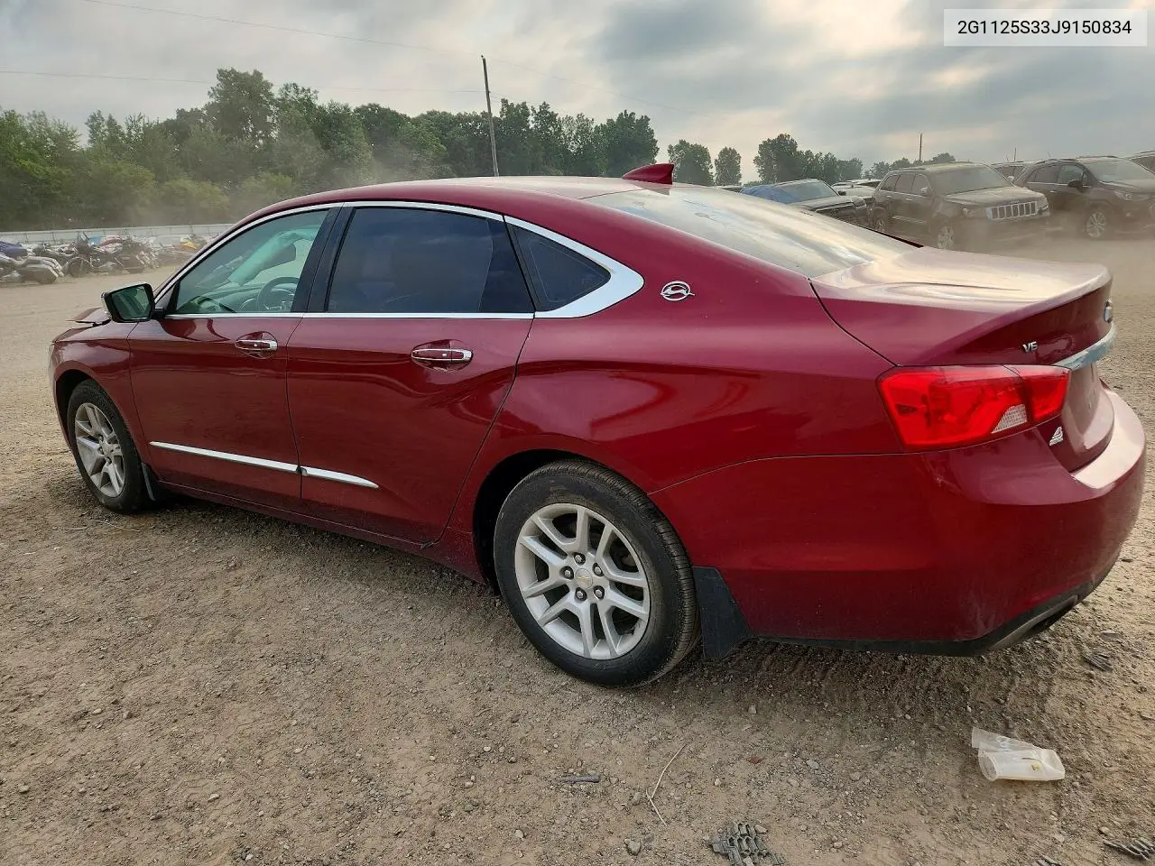 Auction sale of the 2018 Chevrolet Impala , vin: 2G1125S33J9150834, lot number: 60479306