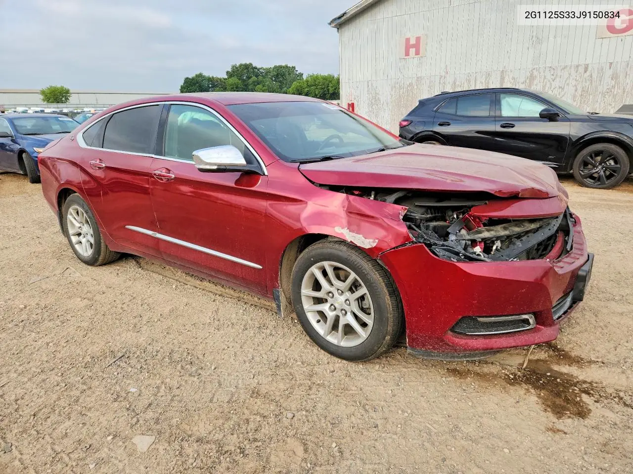 Auction sale of the 2018 Chevrolet Impala , vin: 2G1125S33J9150834, lot number: 60479306