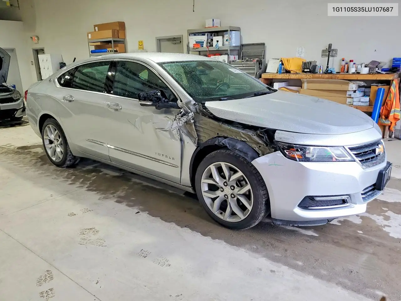 Auction sale of the 2020 Chevrolet Impala , vin: 1G1105S35LU107687, lot number: 53463376