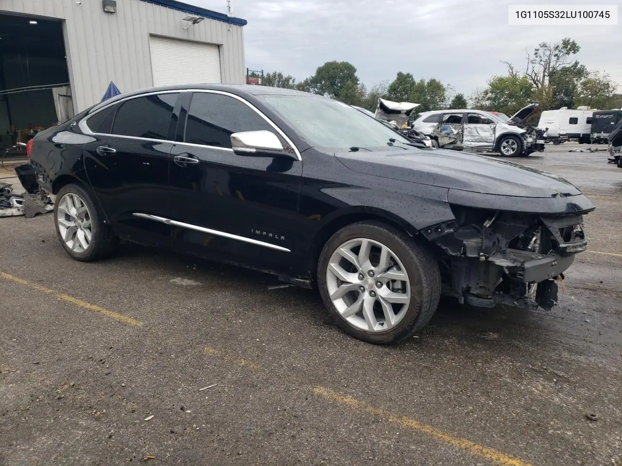 Auction sale of the 2020 Chevrolet Impala , vin: 1G1105S32LU100745, lot number: 86081975