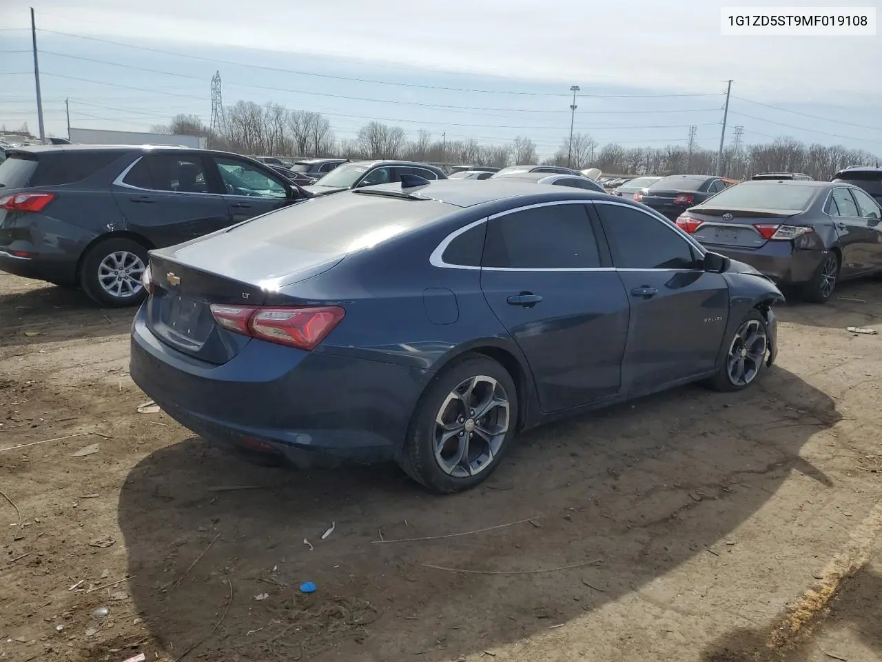 Auction sale of the 2021 Chevrolet Malibu , vin: 1G1ZD5ST9MF019108, lot number: 48399505