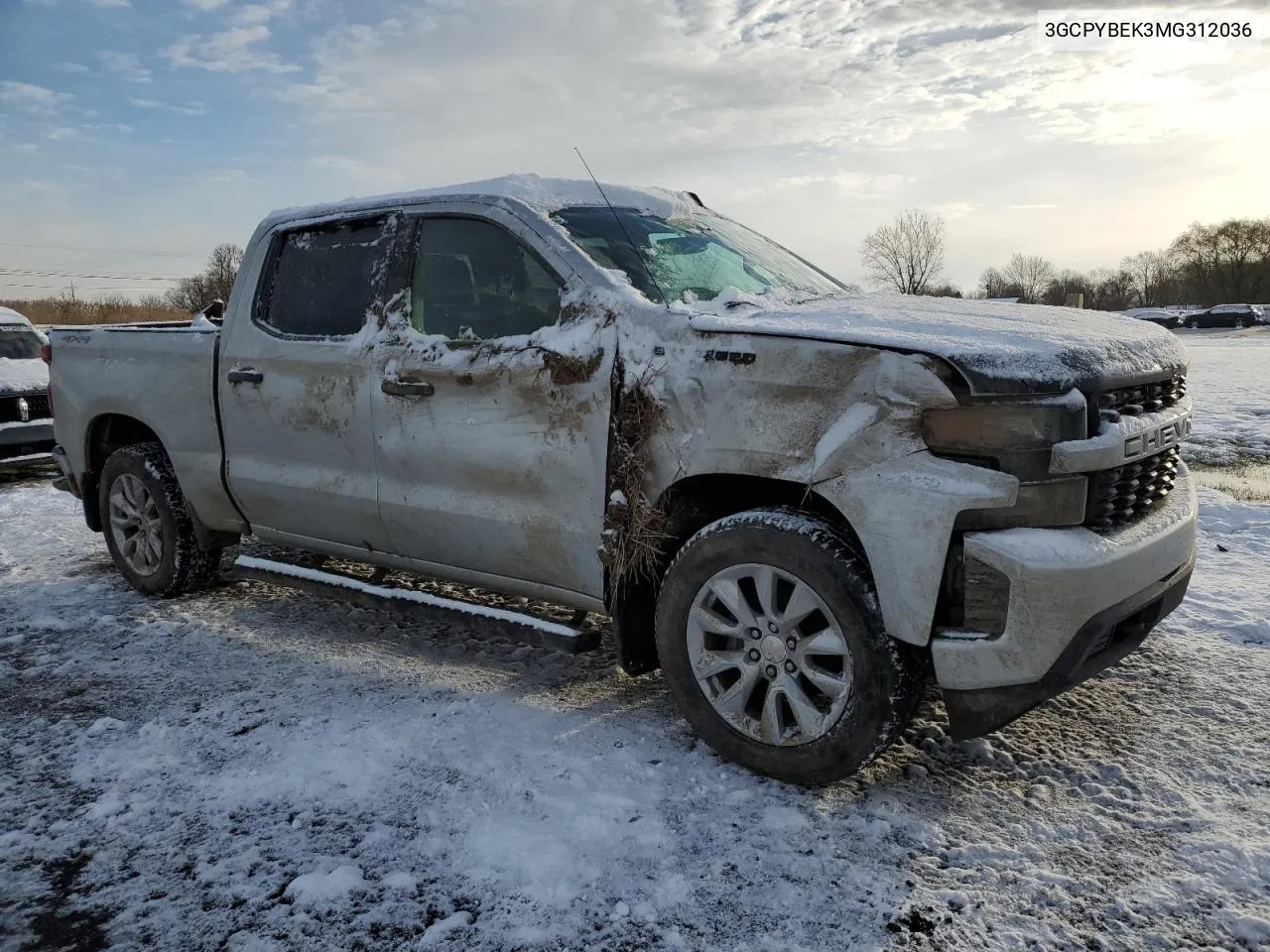 Auction sale of the 2021 Chevrolet Silverado , vin: 3GCPYBEK3MG312036, lot number: 47276574