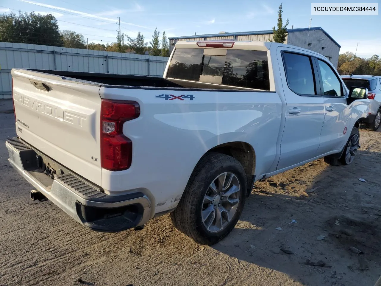 Auction sale of the 2021 Chevrolet Silverado , vin: 1GCUYDED4MZ384444, lot number: 78767313