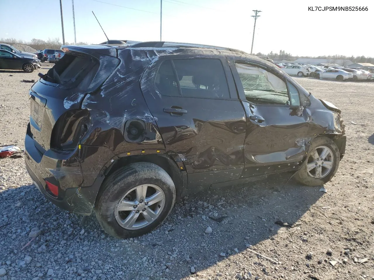 Auction sale of the 2022 Chevrolet Trax , vin: KL7CJPSM9NB525666, lot number: 42840524