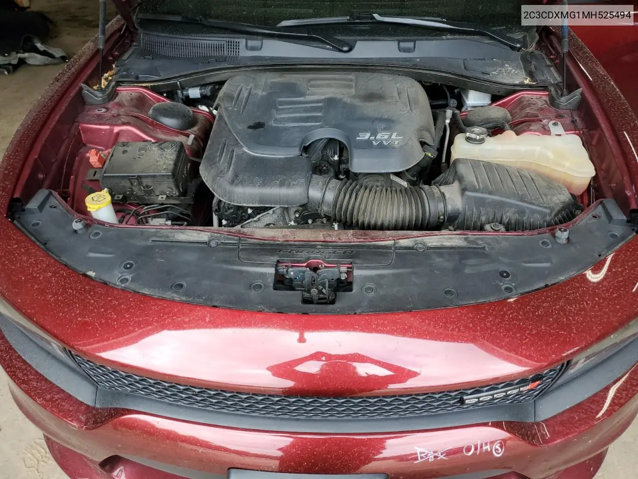 Auction sale of the 2021 Dodge Charger , vin: 2C3CDXMG1MH525494, lot number: 67141905