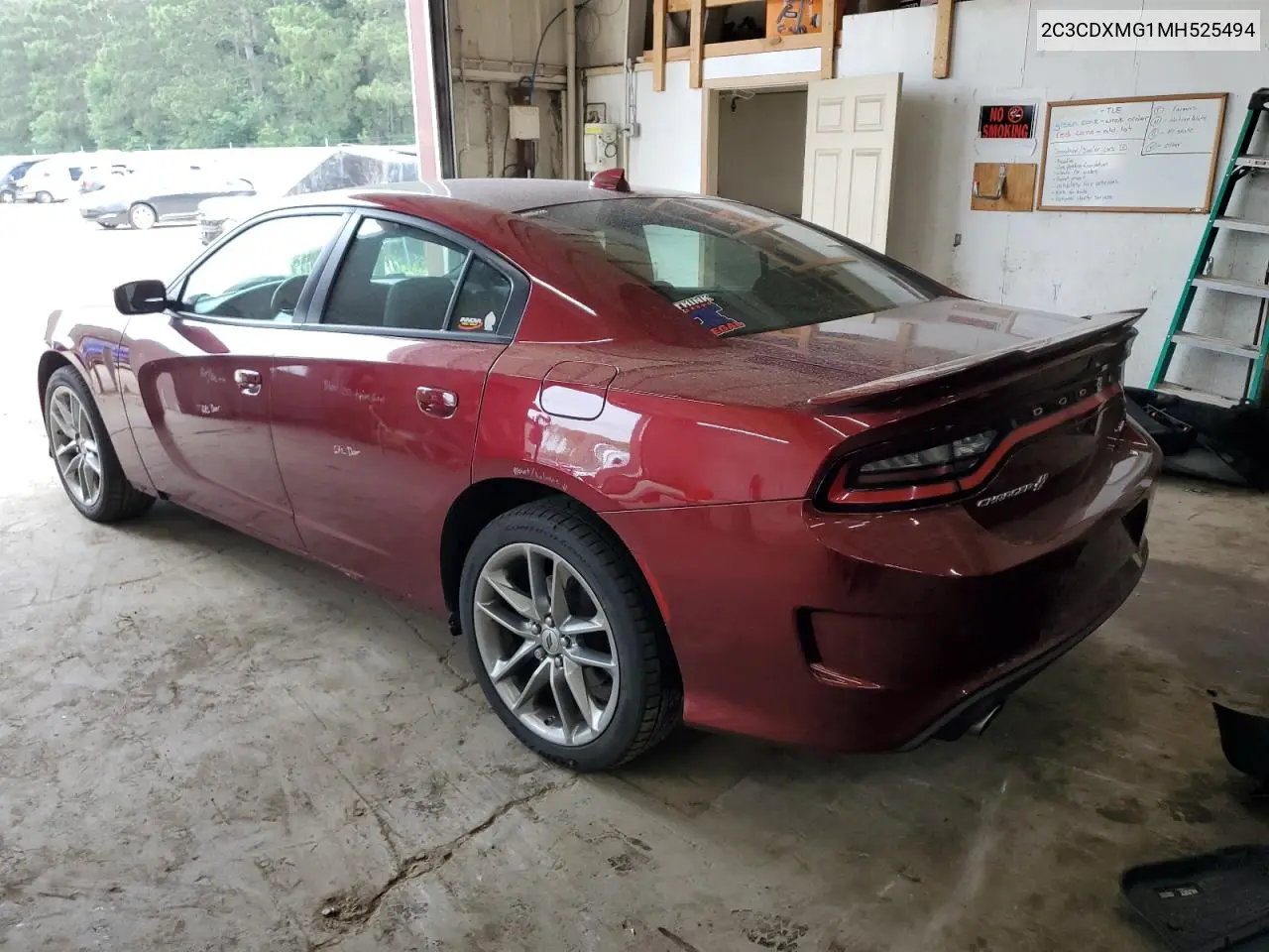 Auction sale of the 2021 Dodge Charger , vin: 2C3CDXMG1MH525494, lot number: 67141905