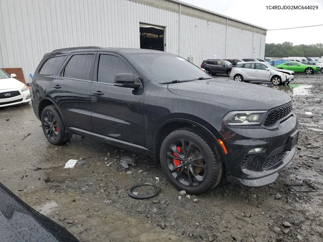 Auction sale of the 2021 Dodge Durango , vin: 1C4RDJDG2MC644029, lot number: 57954135