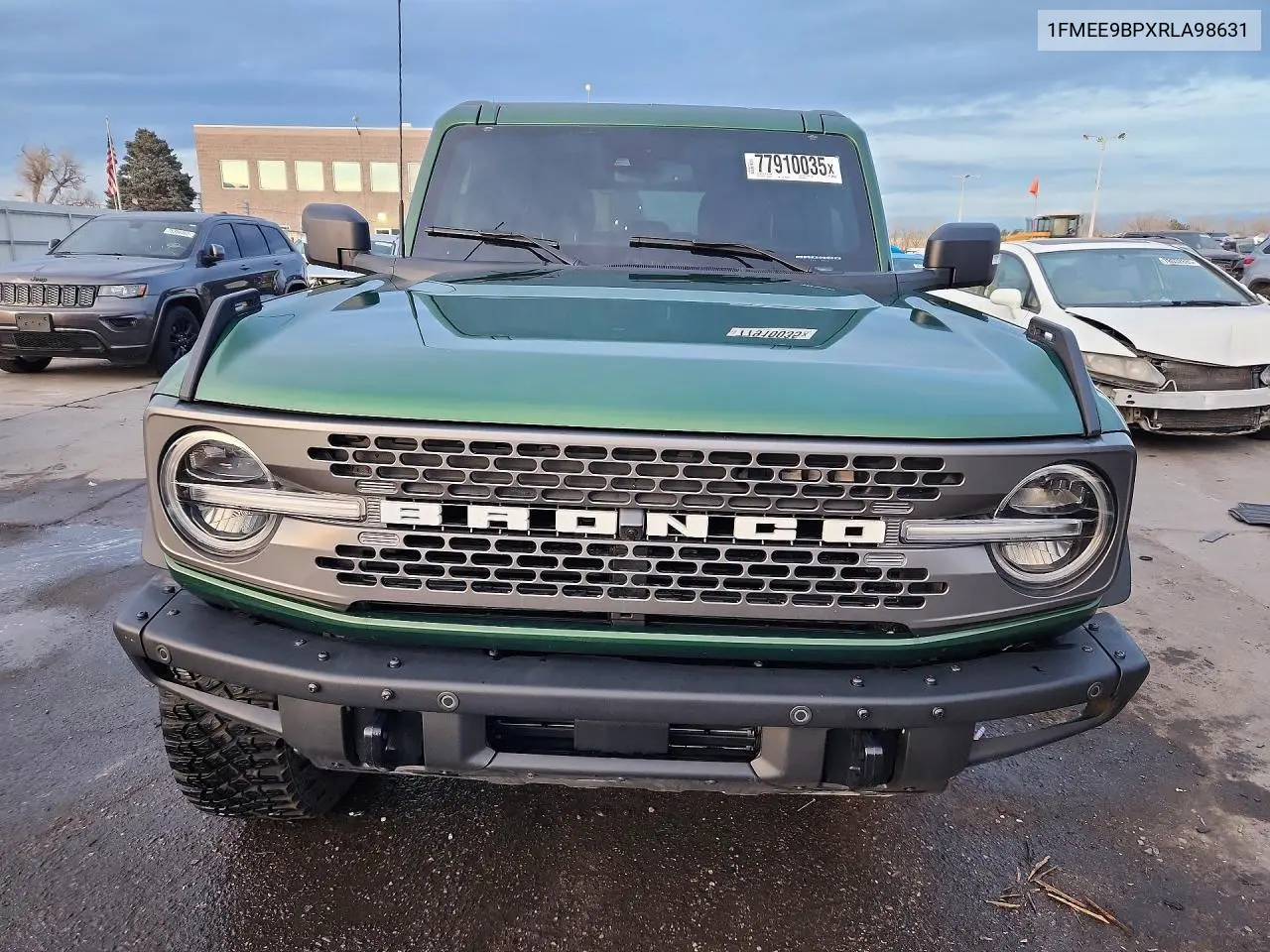 Auction sale of the 2024 Ford Bronco , vin: 1FMEE9BPXRLA98631, lot number: 77910035