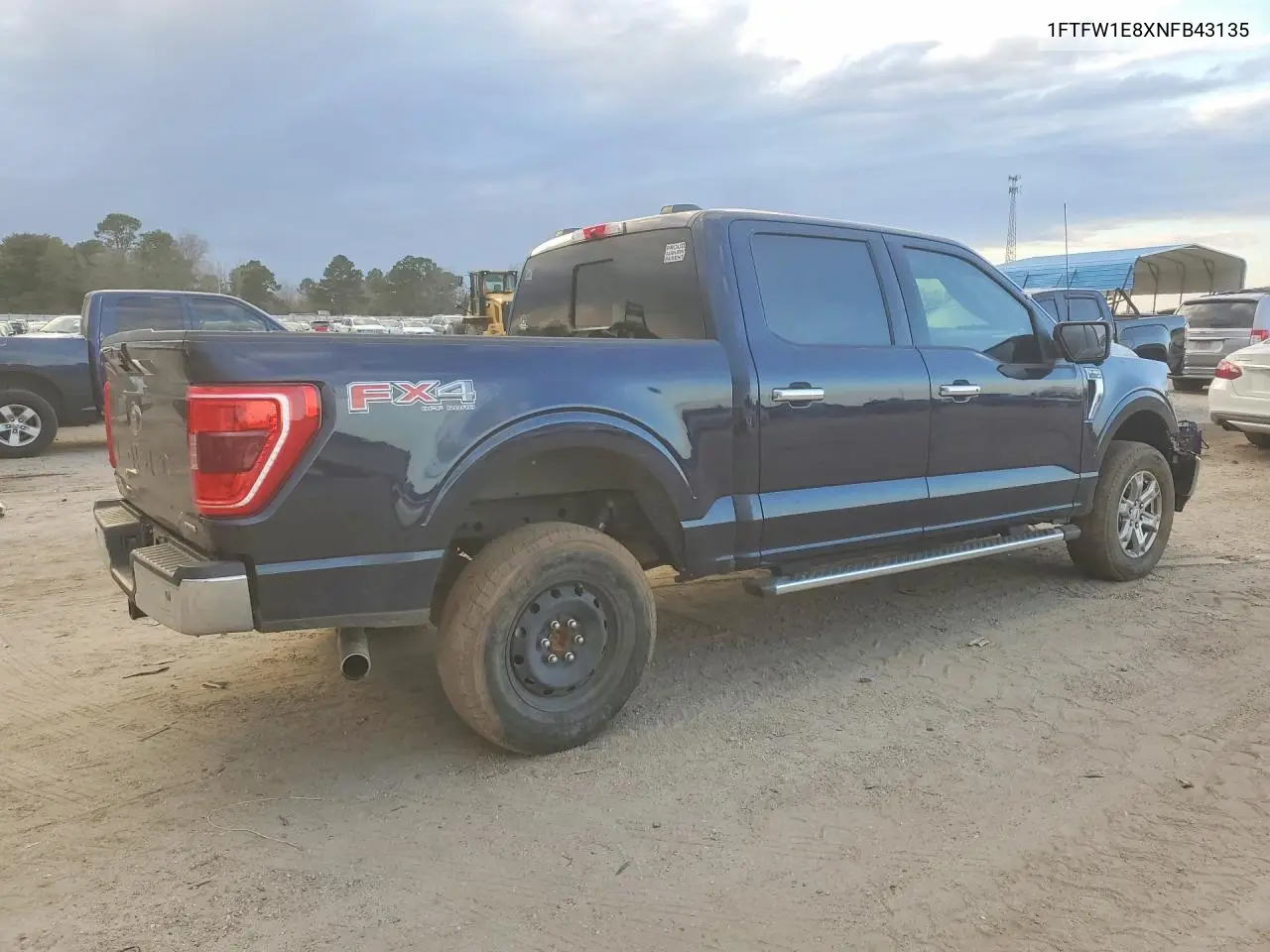 Auction sale of the 2022 Ford F 150 , vin: 1FTFW1E8XNFB43135, lot number: 53809196