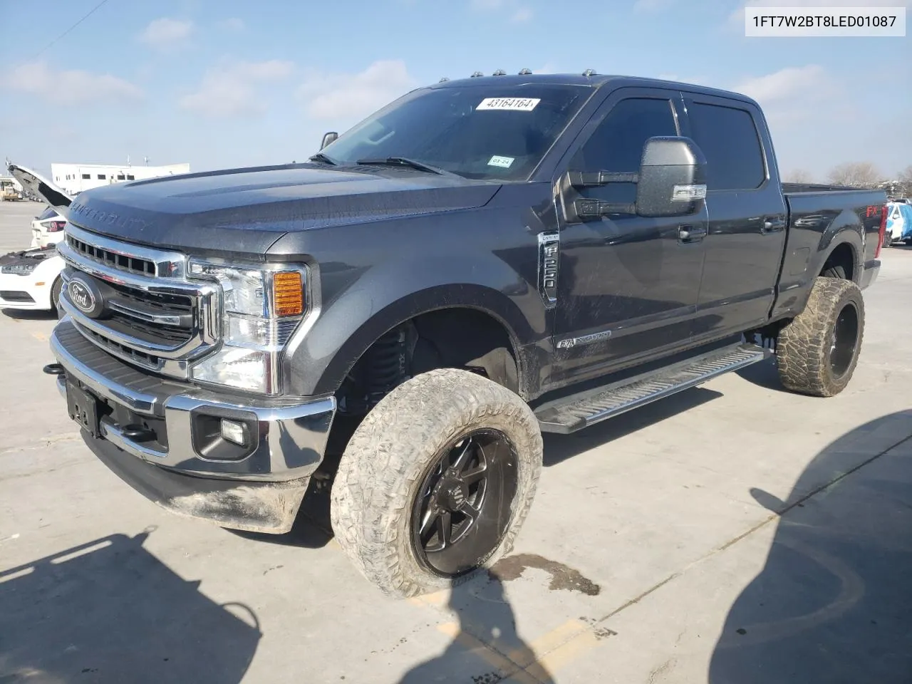 Auction sale of the 2020 Ford F250 , vin: 1FT7W2BT8LED01087, lot number: 43164164