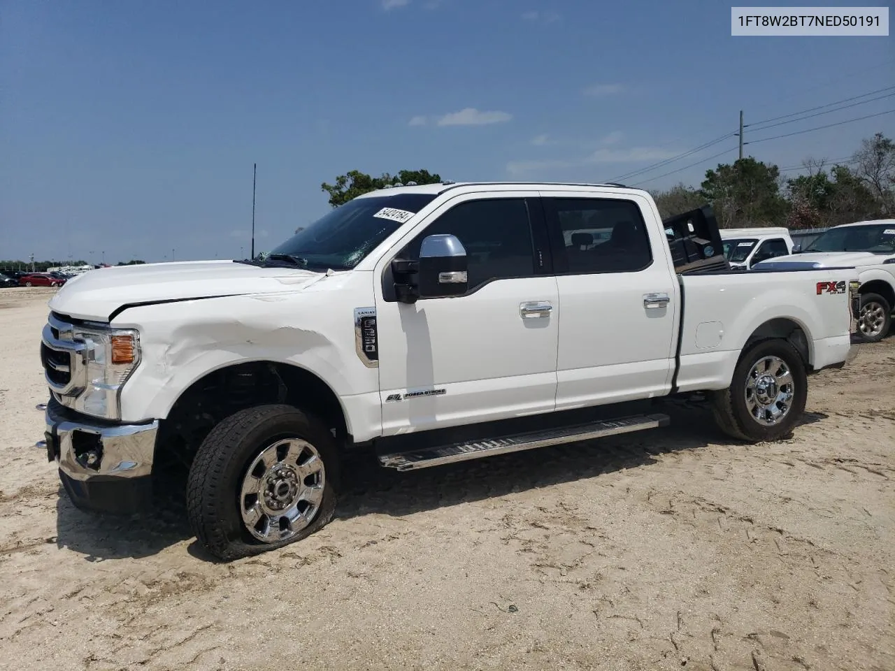 Auction sale of the 2022 Ford F250 , vin: 1FT8W2BT7NED50191, lot number: 54424164