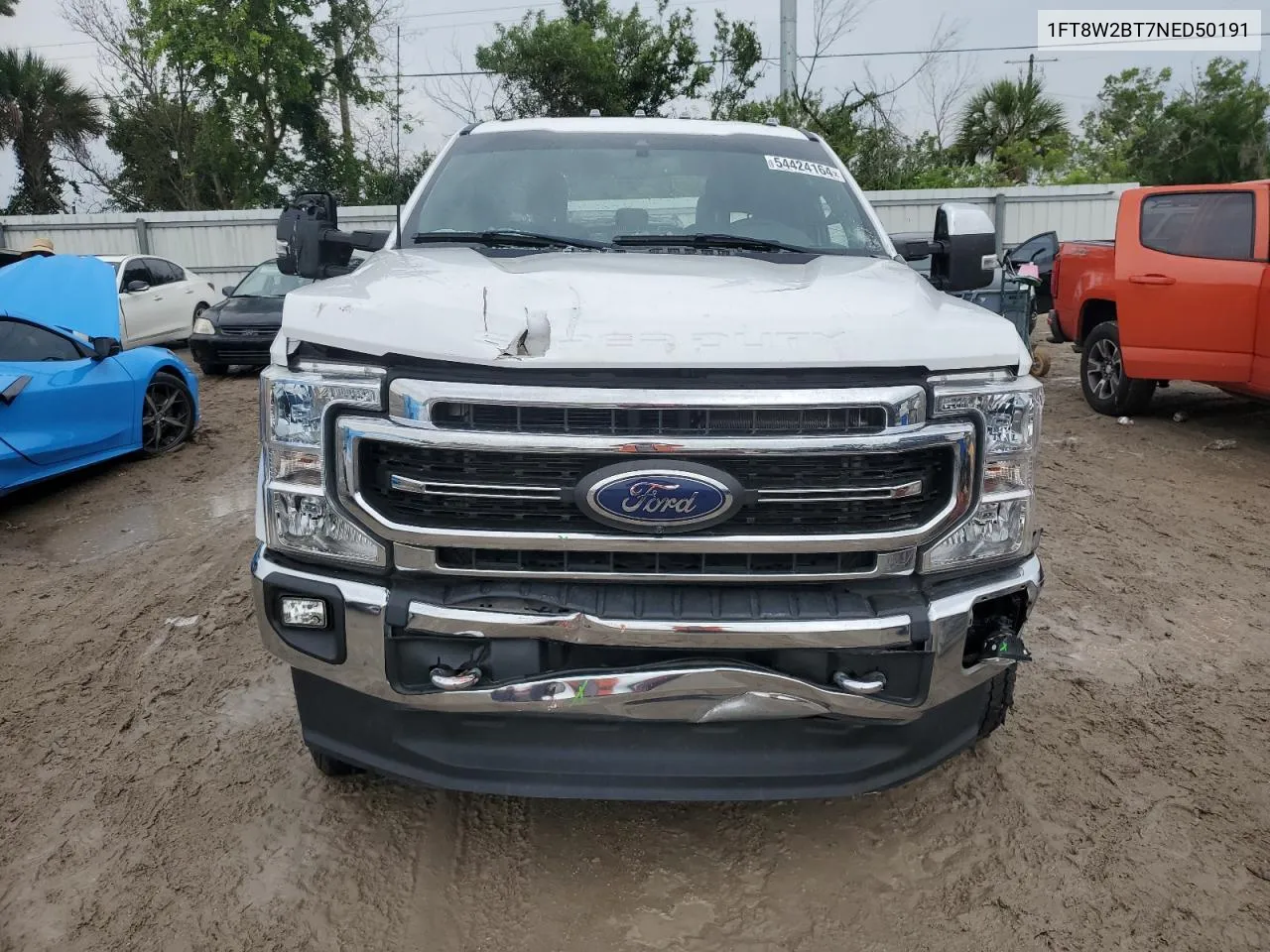Auction sale of the 2022 Ford F250 , vin: 1FT8W2BT7NED50191, lot number: 54424164