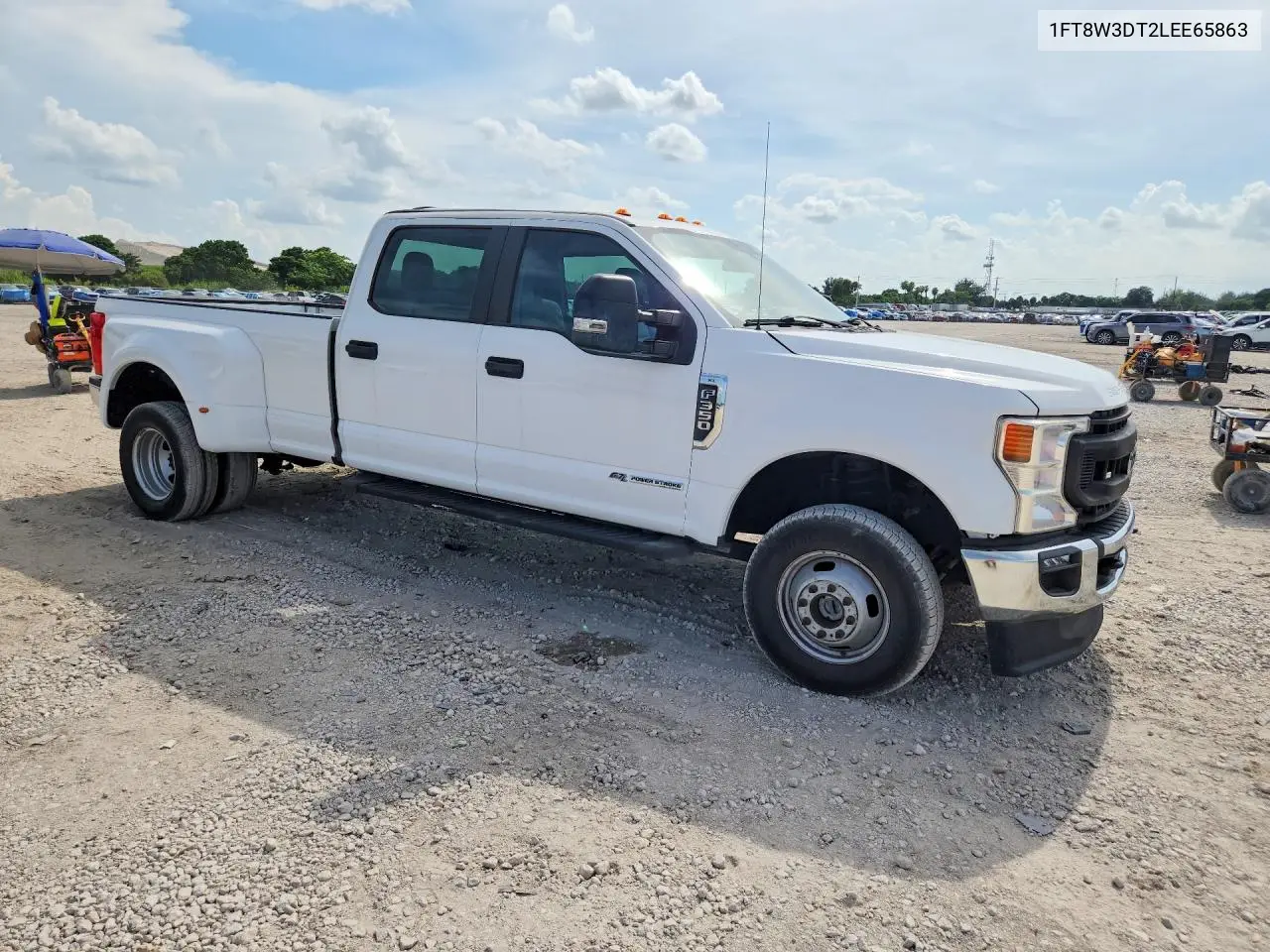 Auction sale of the 2020 Ford F350 , vin: 1FT8W3DT2LEE65863, lot number: 63010326
