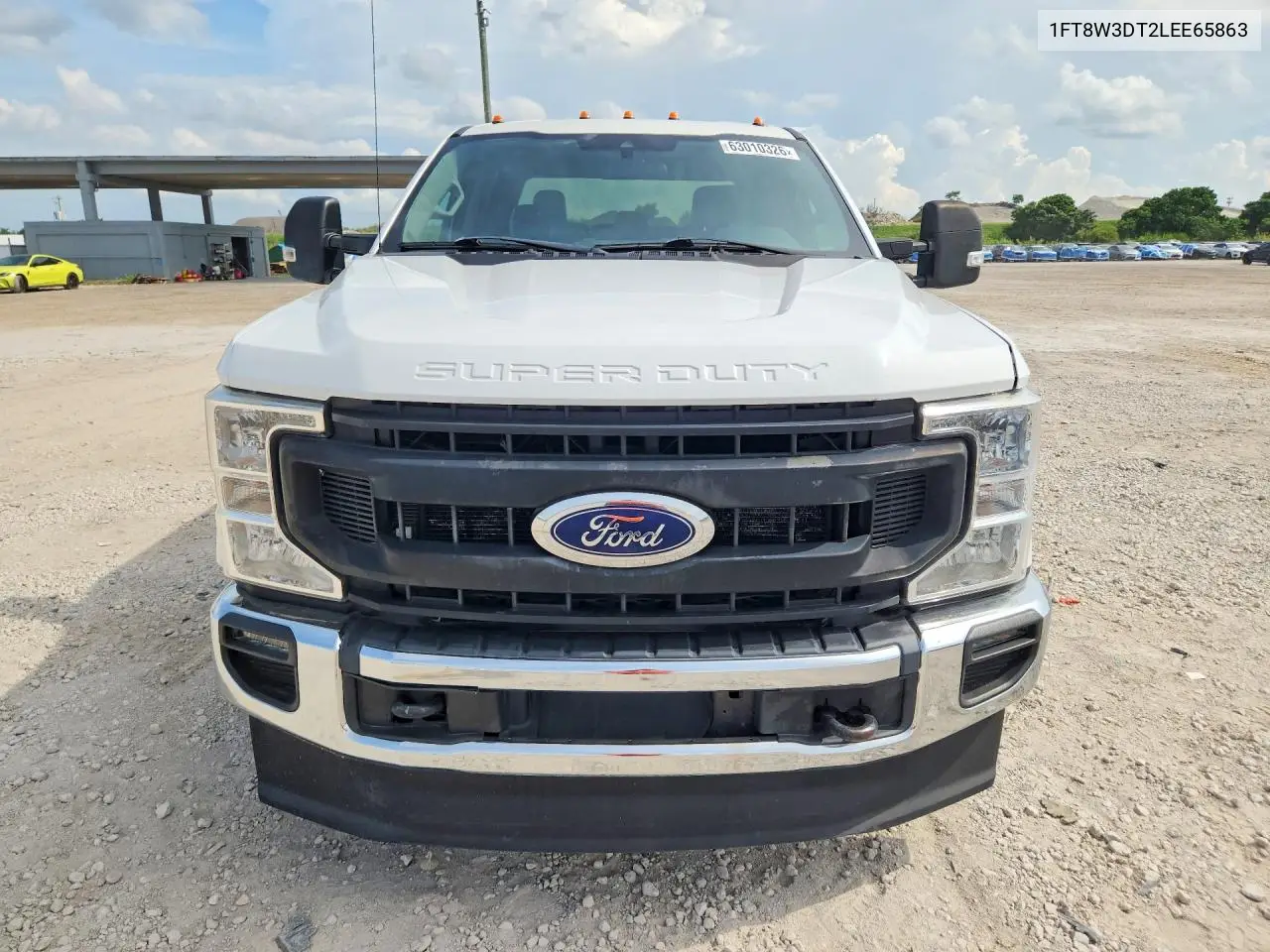 Auction sale of the 2020 Ford F350 , vin: 1FT8W3DT2LEE65863, lot number: 63010326