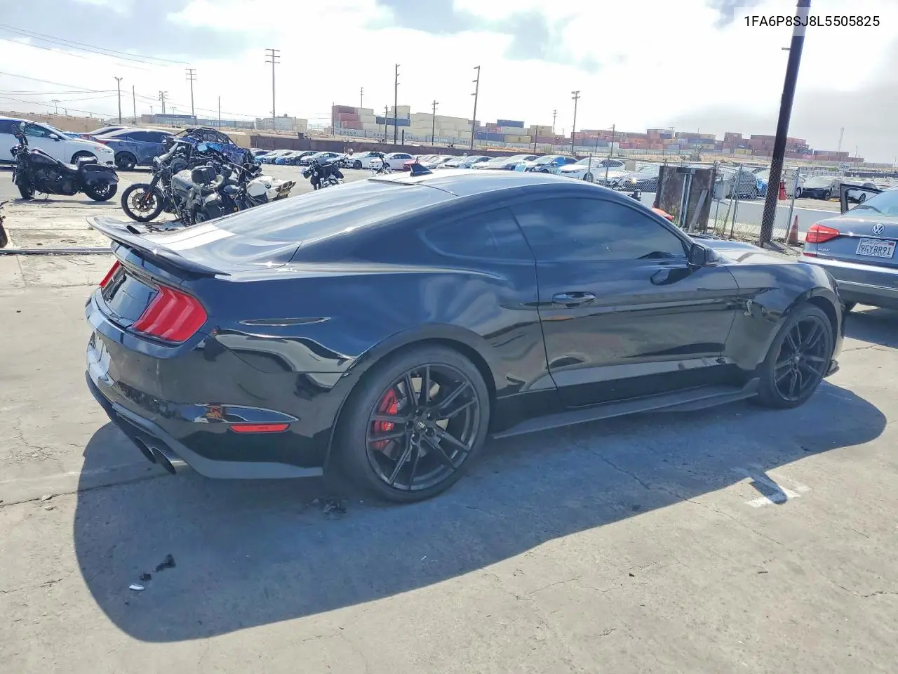Auction sale of the 2020 Ford Mustang , vin: 1FA6P8SJ8L5505825, lot number: 61611976