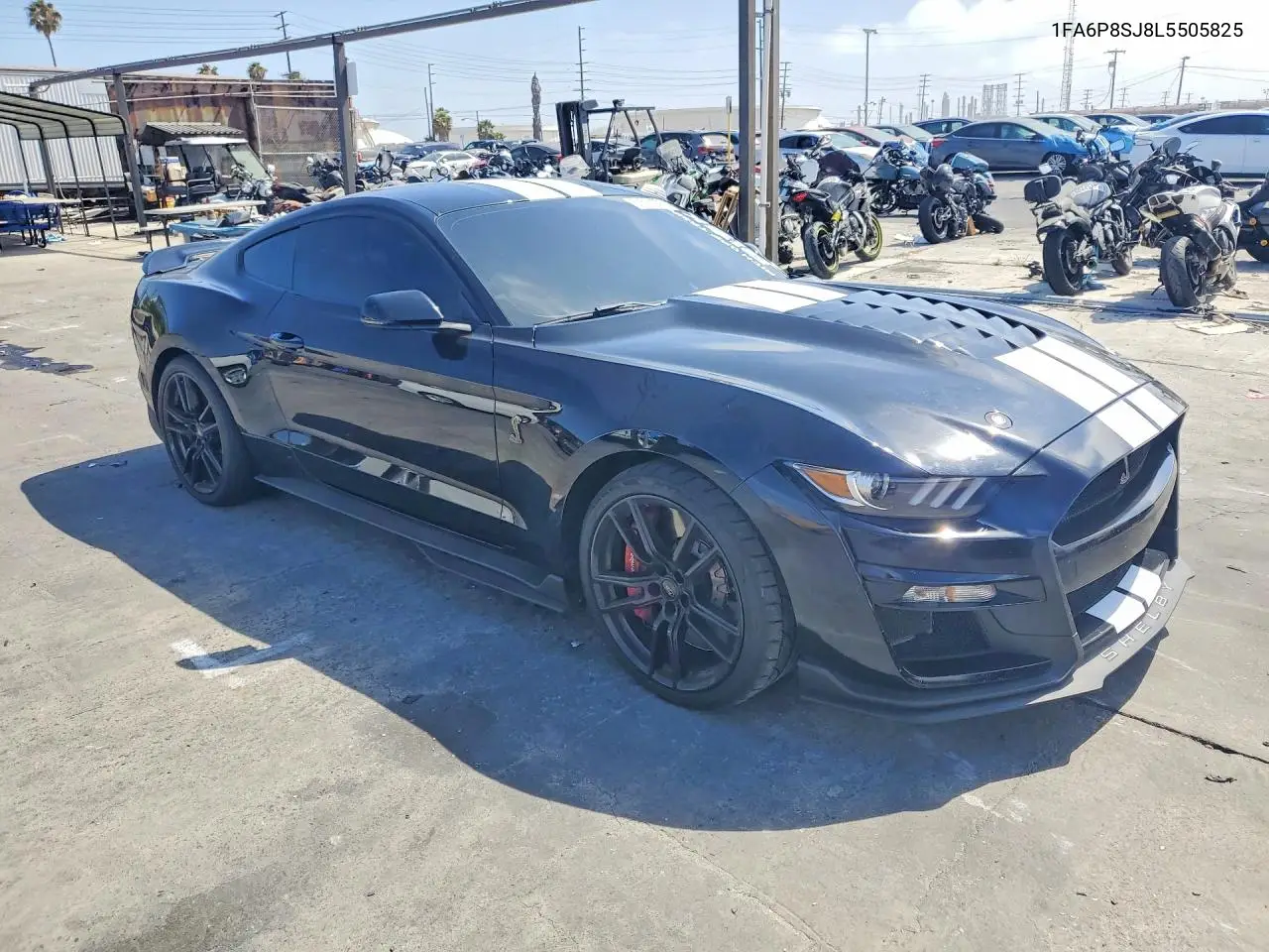 Auction sale of the 2020 Ford Mustang , vin: 1FA6P8SJ8L5505825, lot number: 61611976