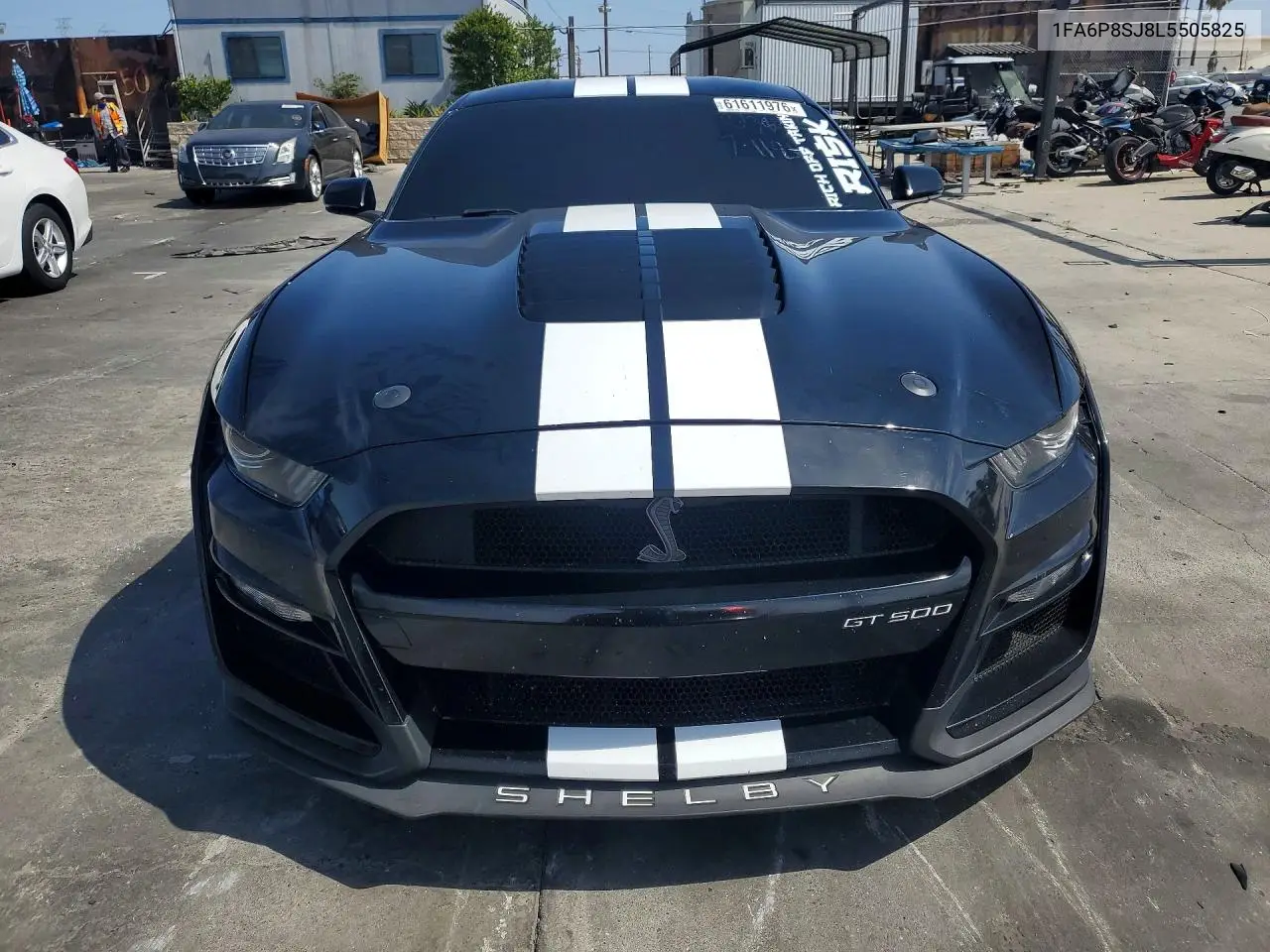 Auction sale of the 2020 Ford Mustang , vin: 1FA6P8SJ8L5505825, lot number: 61611976