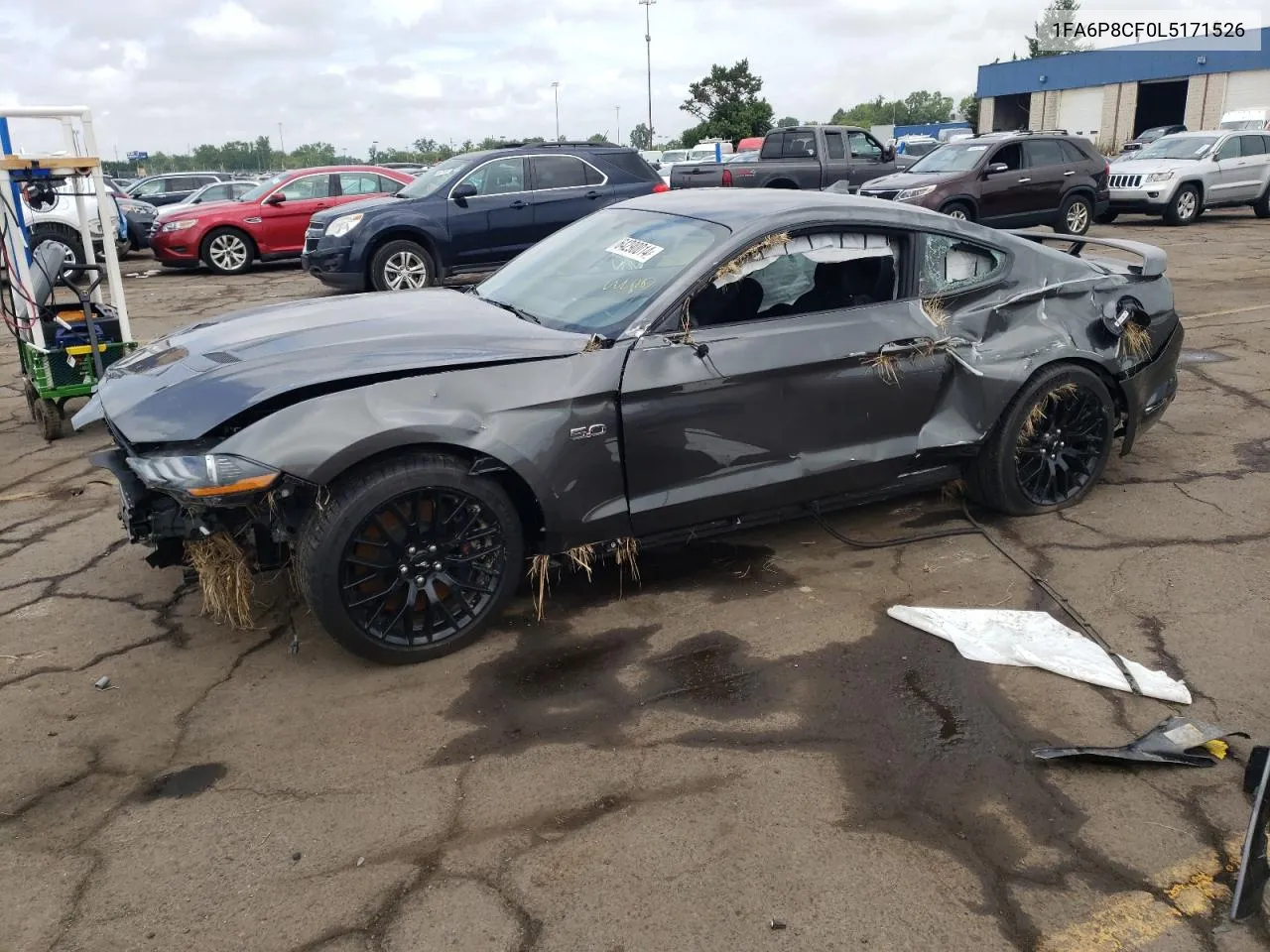 Auction sale of the 2020 Ford Mustang , vin: 1FA6P8CF0L5171526, lot number: 64290014