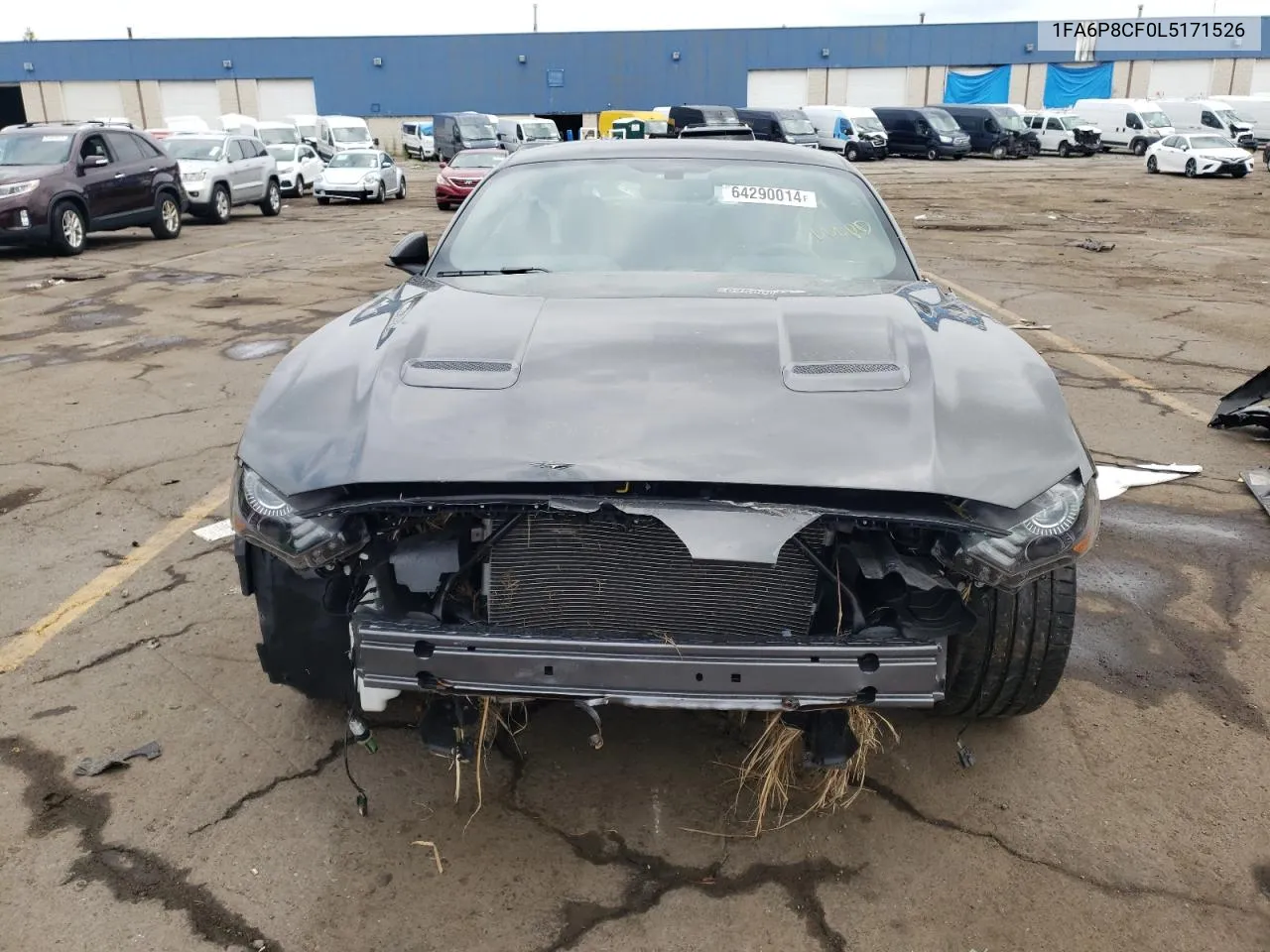 Auction sale of the 2020 Ford Mustang , vin: 1FA6P8CF0L5171526, lot number: 64290014