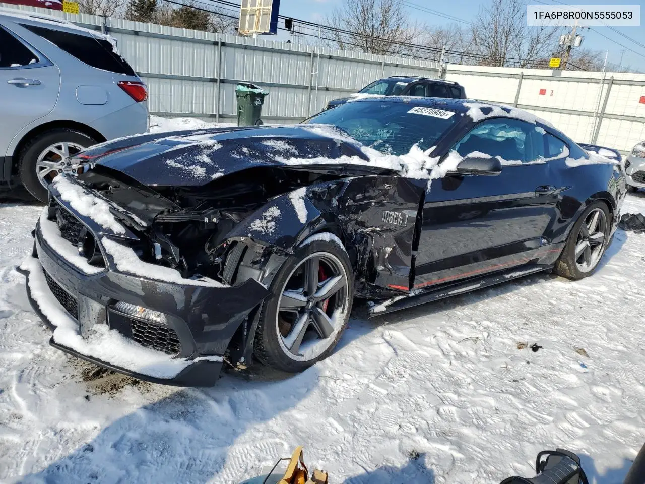 Auction sale of the 2022 Ford Mustang , vin: 1FA6P8R00N5555053, lot number: 45270985