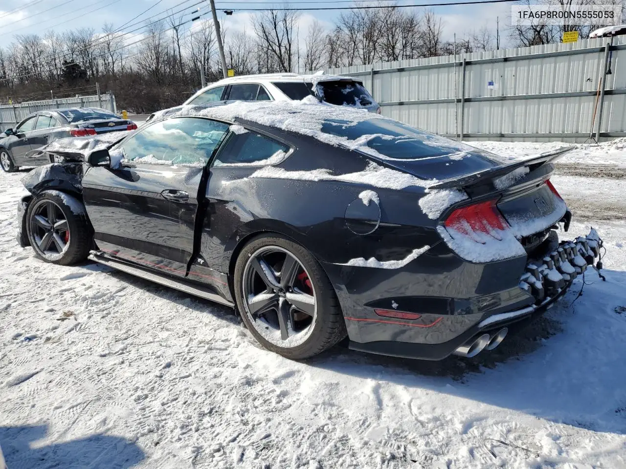 Auction sale of the 2022 Ford Mustang , vin: 1FA6P8R00N5555053, lot number: 45270985