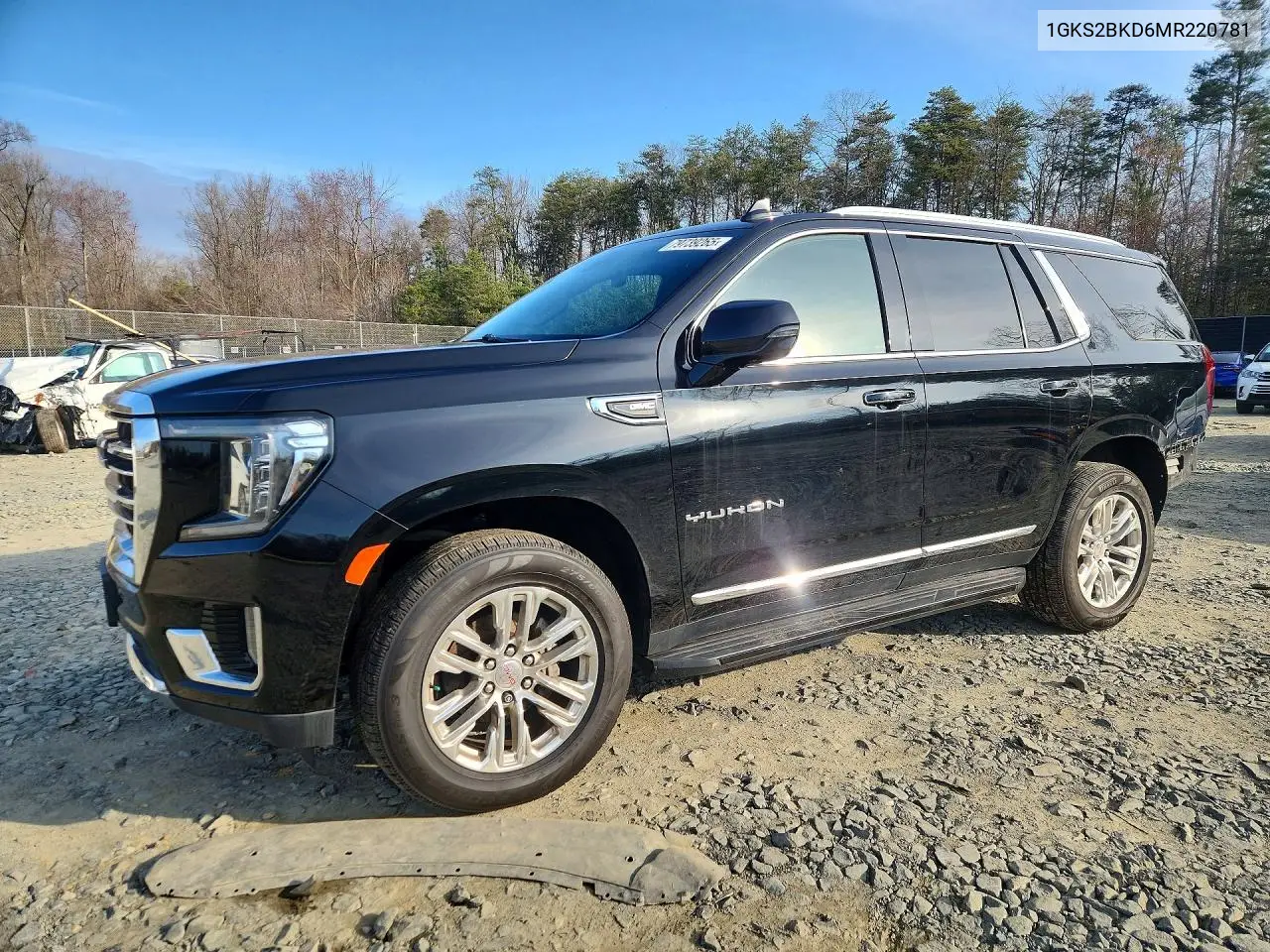 Auction sale of the 2021 GMC Yukon , vin: 1GKS2BKD6MR220781, lot number: 79739265