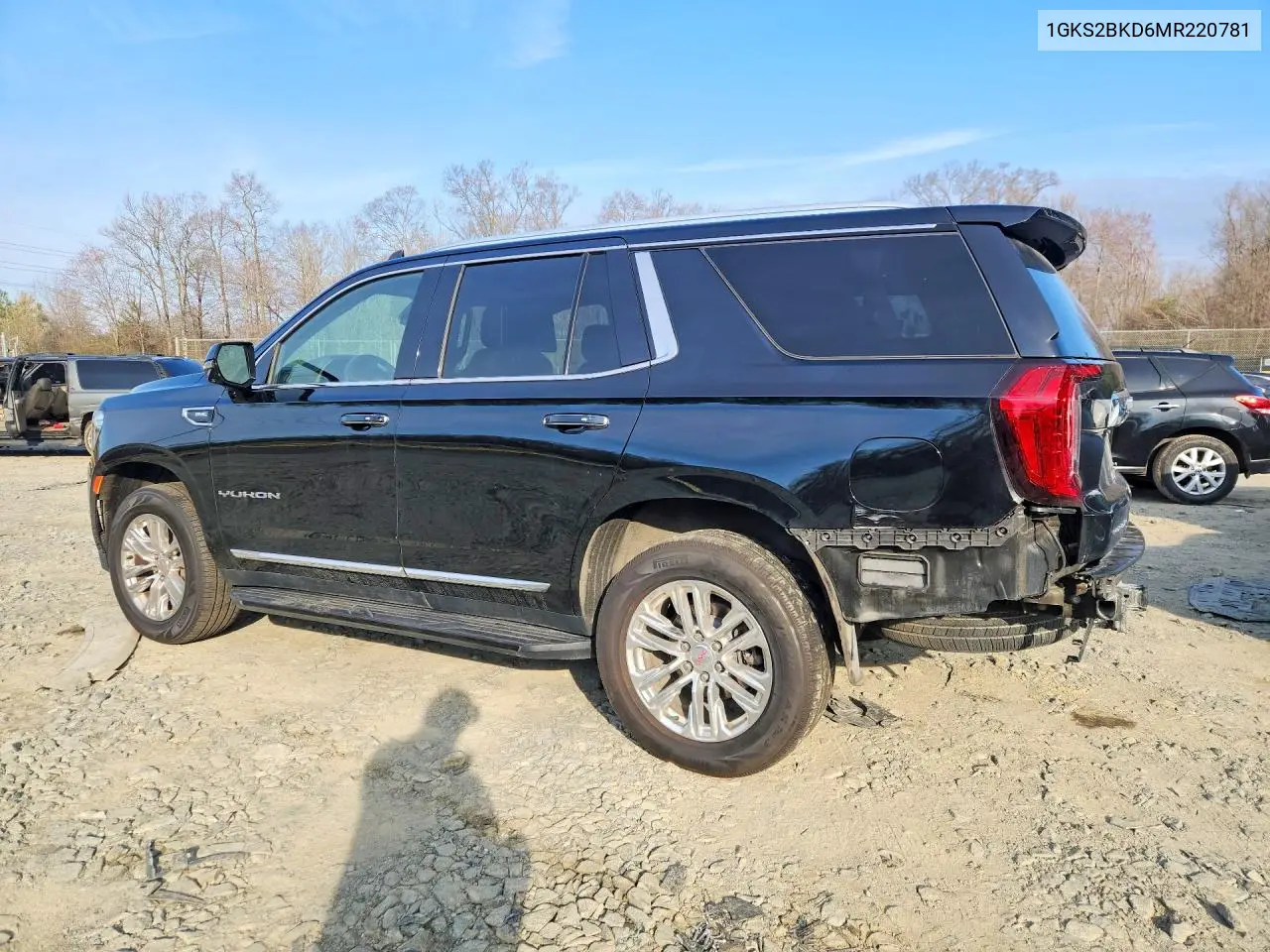 Auction sale of the 2021 GMC Yukon , vin: 1GKS2BKD6MR220781, lot number: 79739265
