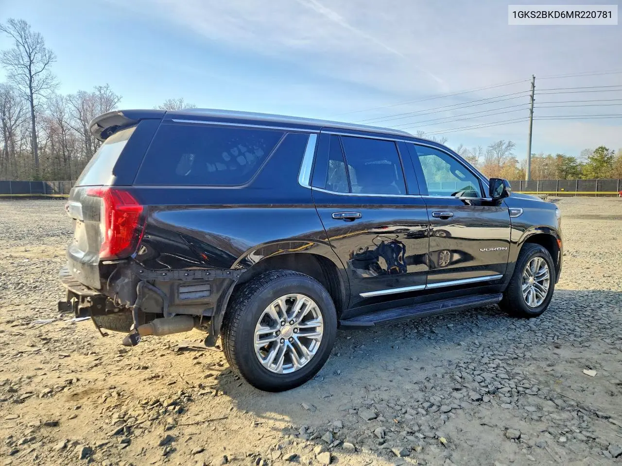 Auction sale of the 2021 GMC Yukon , vin: 1GKS2BKD6MR220781, lot number: 79739265
