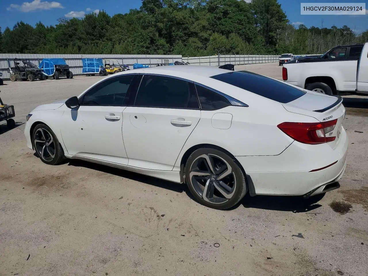Auction sale of the 2021 Honda Accord , vin: 1HGCV2F30MA029124, lot number: 53501436