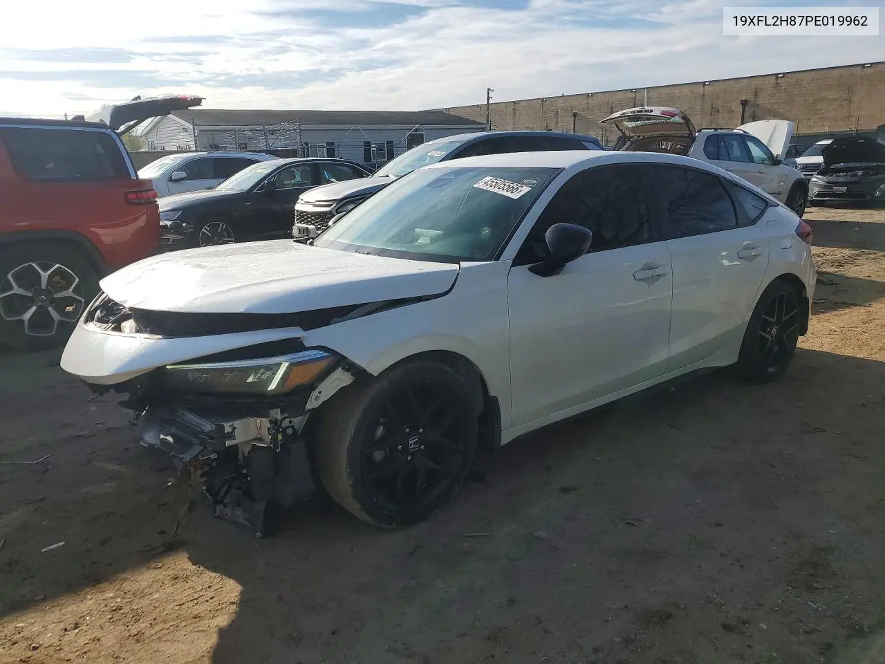 Auction sale of the 2023 Honda Civic , vin: 19XFL2H87PE019962, lot number: 45505566
