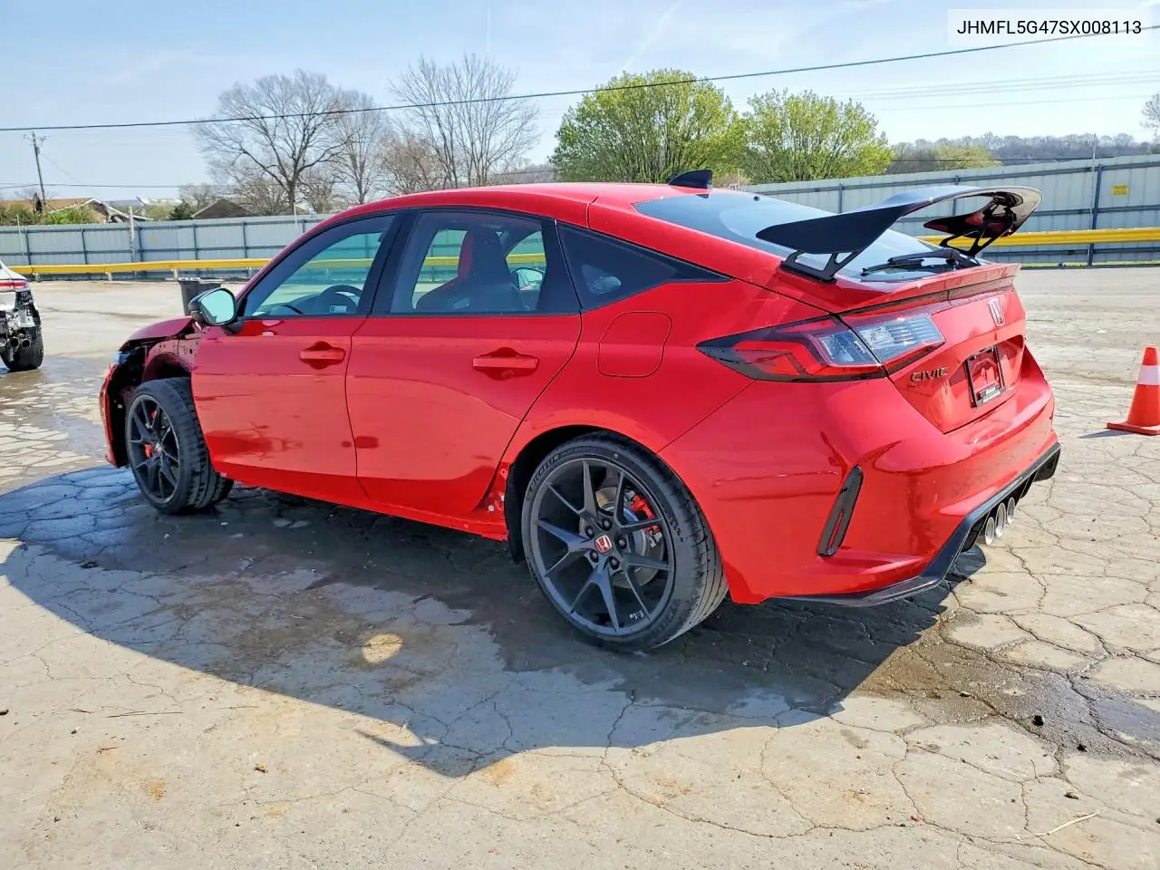 Auction sale of the 2025 Honda Civic , vin: JHMFL5G47SX008113, lot number: 47141276