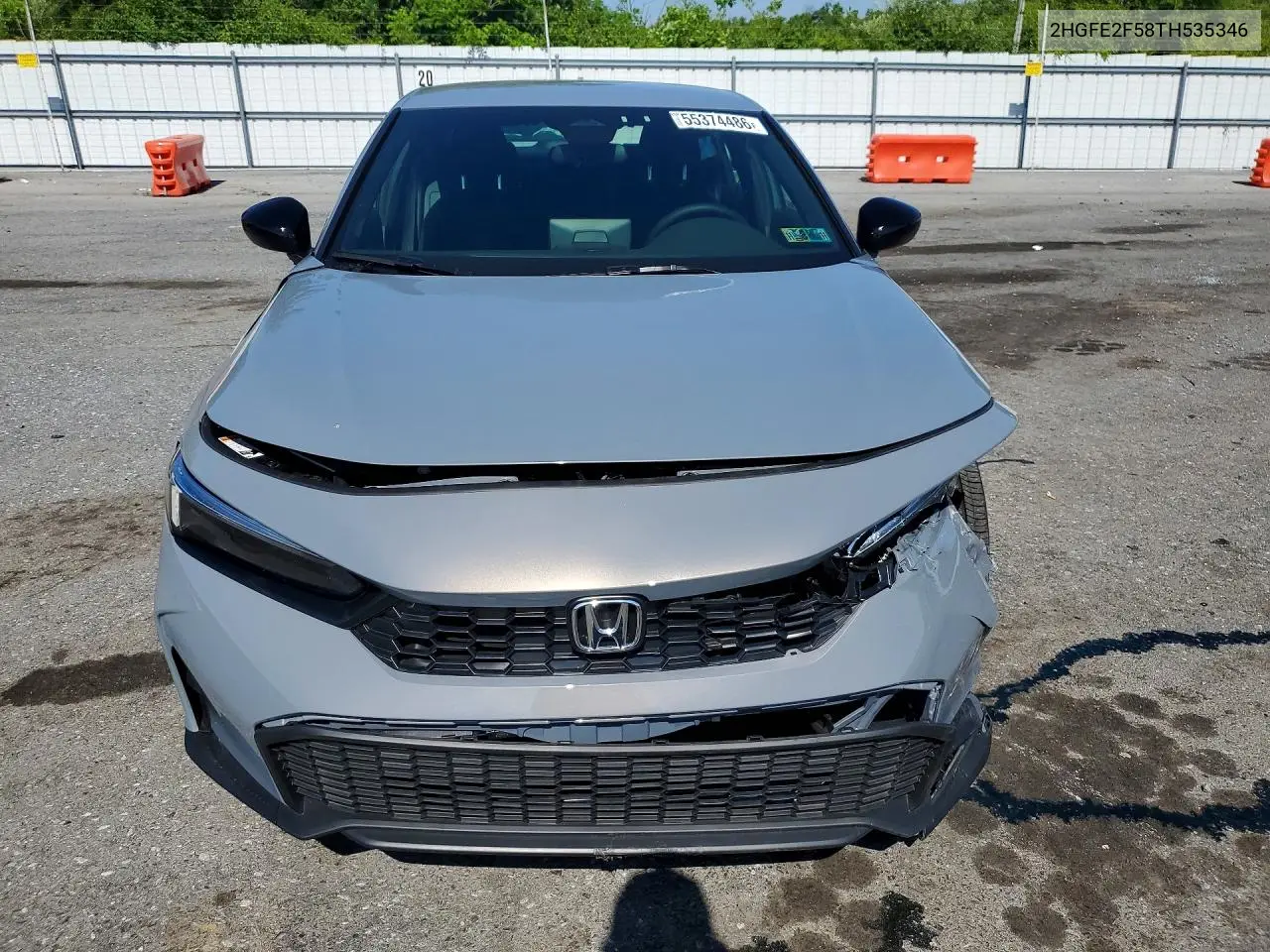 Auction sale of the 2026 Honda Civic , vin: 2HGFE2F58TH535346, lot number: 55374486