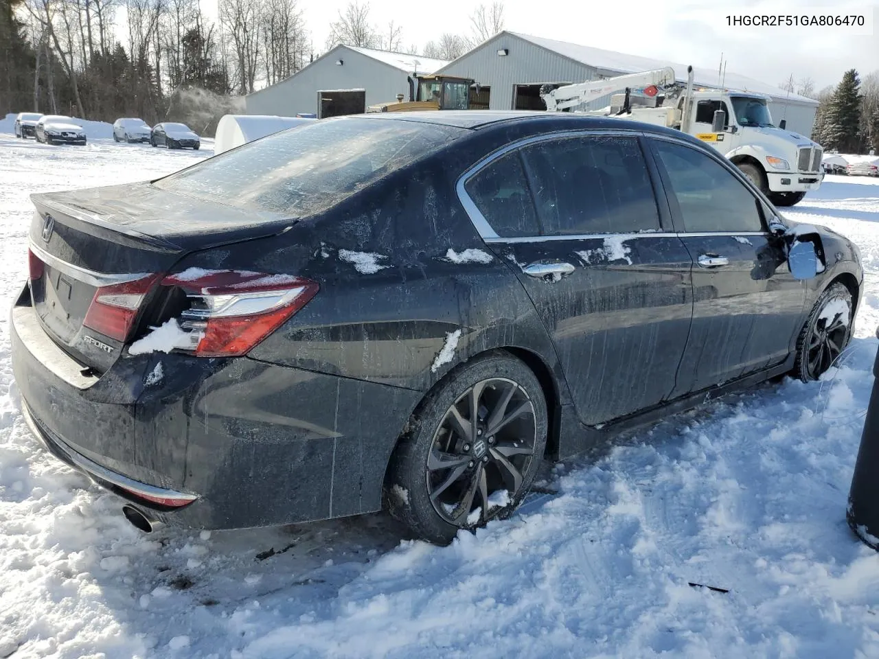Auction sale of the 2016 Honda Accord , vin: 1HGCR2F51GA806470, lot number: 42733645