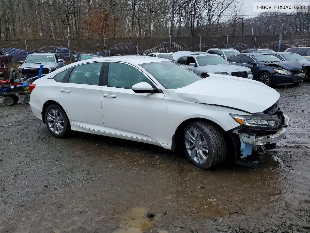 Auction sale of the 2018 Honda Accord , vin: 1HGCV1F1XJA016238, lot number: 79898115