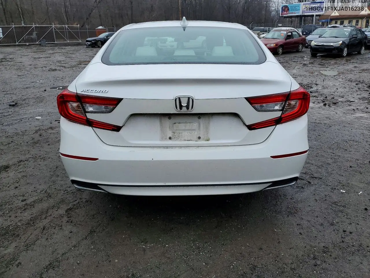 Auction sale of the 2018 Honda Accord , vin: 1HGCV1F1XJA016238, lot number: 79898115