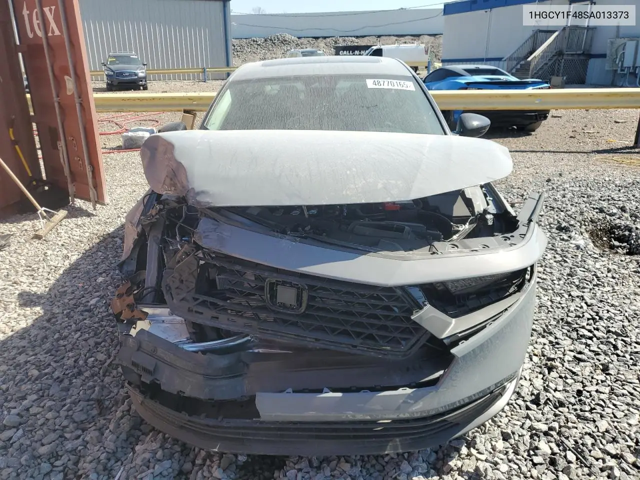Auction sale of the 2025 Honda Accord , vin: 1HGCY1F48SA013373, lot number: 48770165
