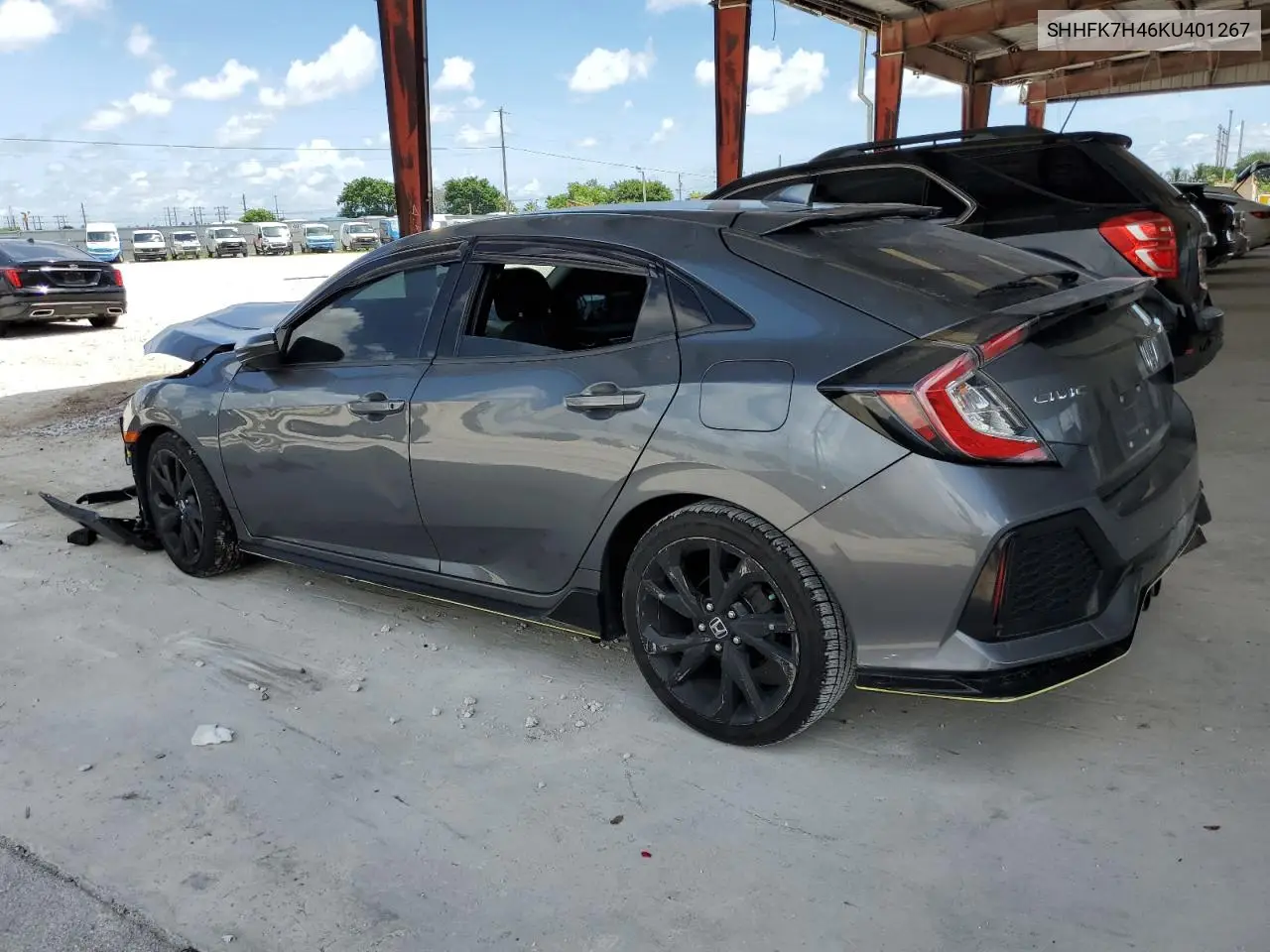 Auction sale of the 2019 Honda Civic , vin: SHHFK7H46KU401267, lot number: 68735805