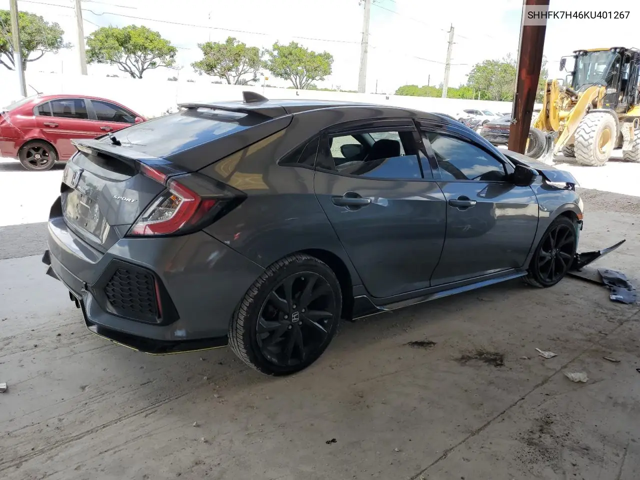 Auction sale of the 2019 Honda Civic , vin: SHHFK7H46KU401267, lot number: 68735805