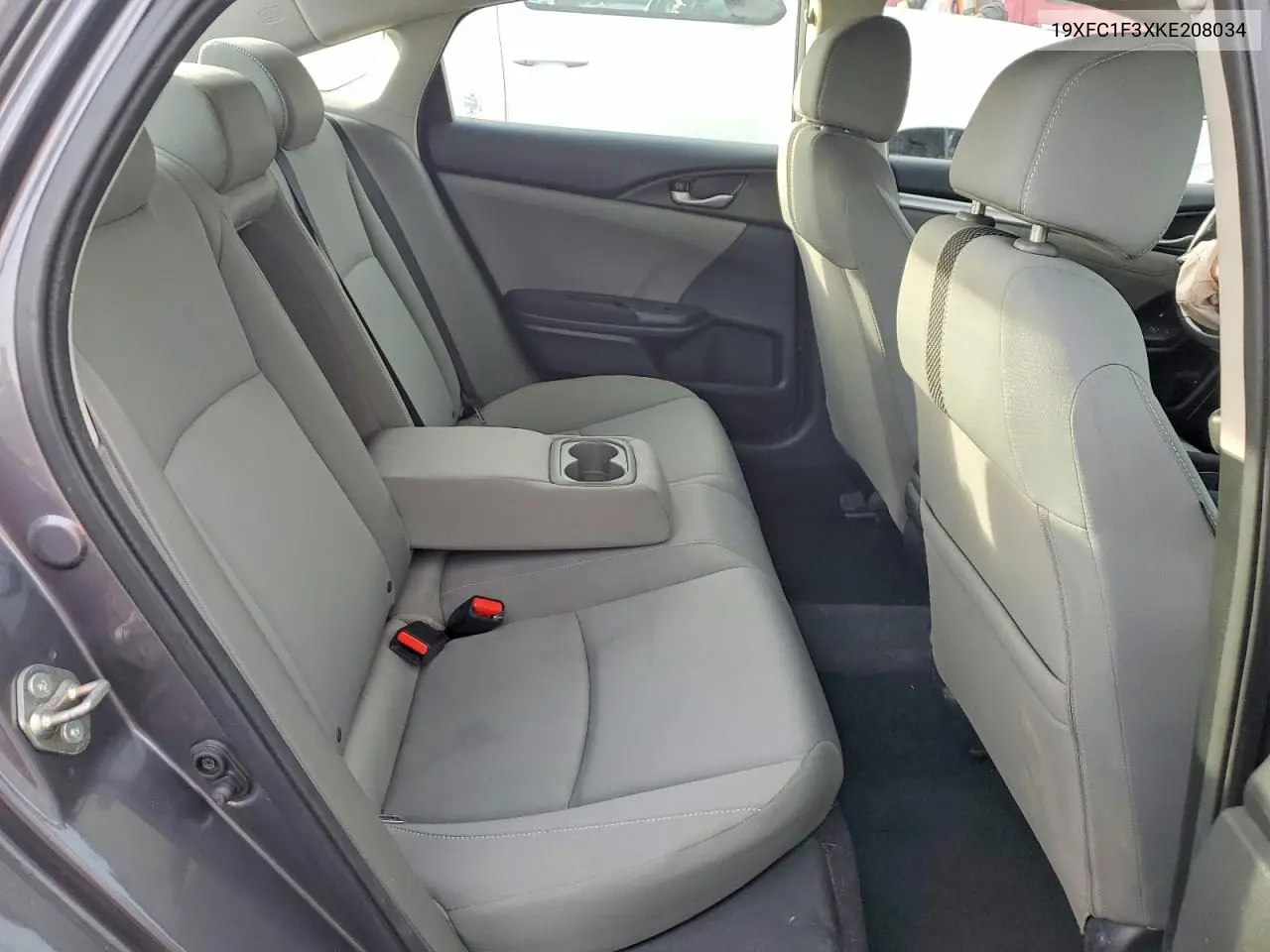 Auction sale of the 2019 Honda Civic , vin: 19XFC1F3XKE208034, lot number: 77992675