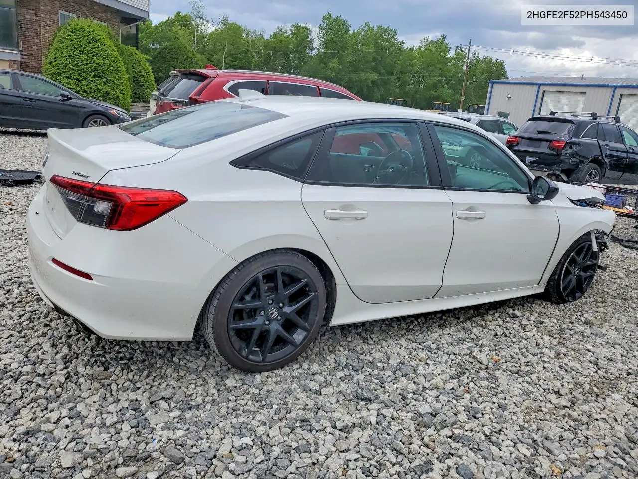 Auction sale of the 2023 Honda Civic , vin: 2HGFE2F52PH543450, lot number: 55161576